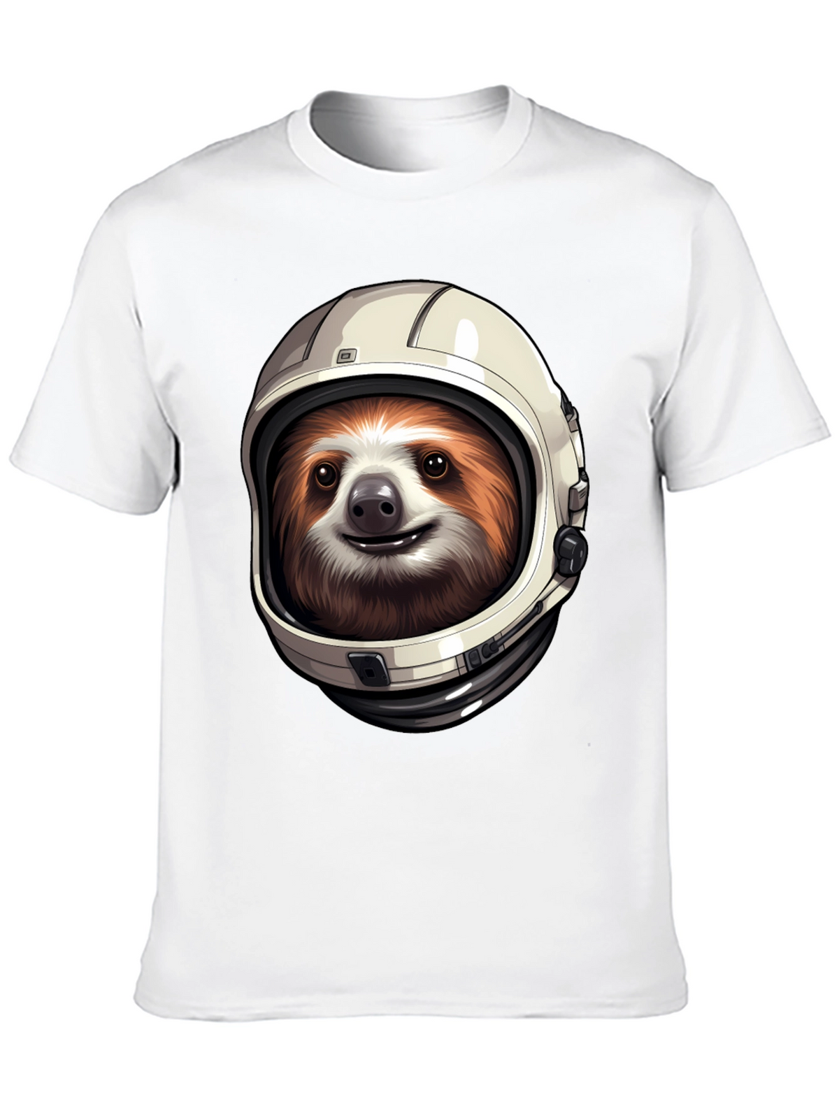 Sloth Astronaut Graphic T-Shirt