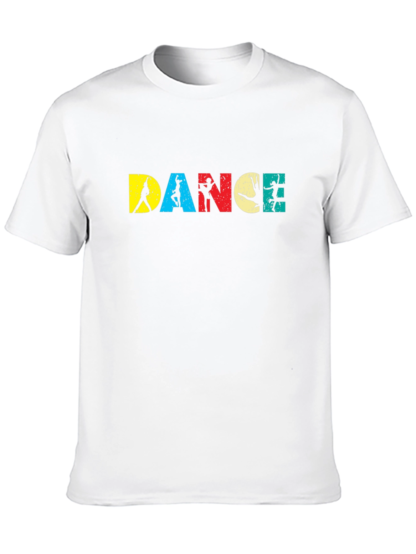Dance Silhouette Graphic Tee - Stylish & Unique