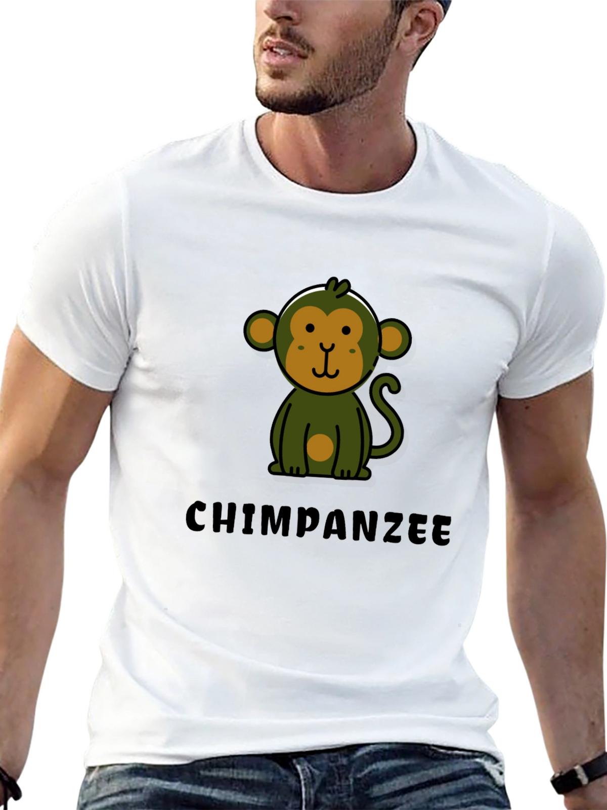 Chimpanzee Graphic T-Shirt