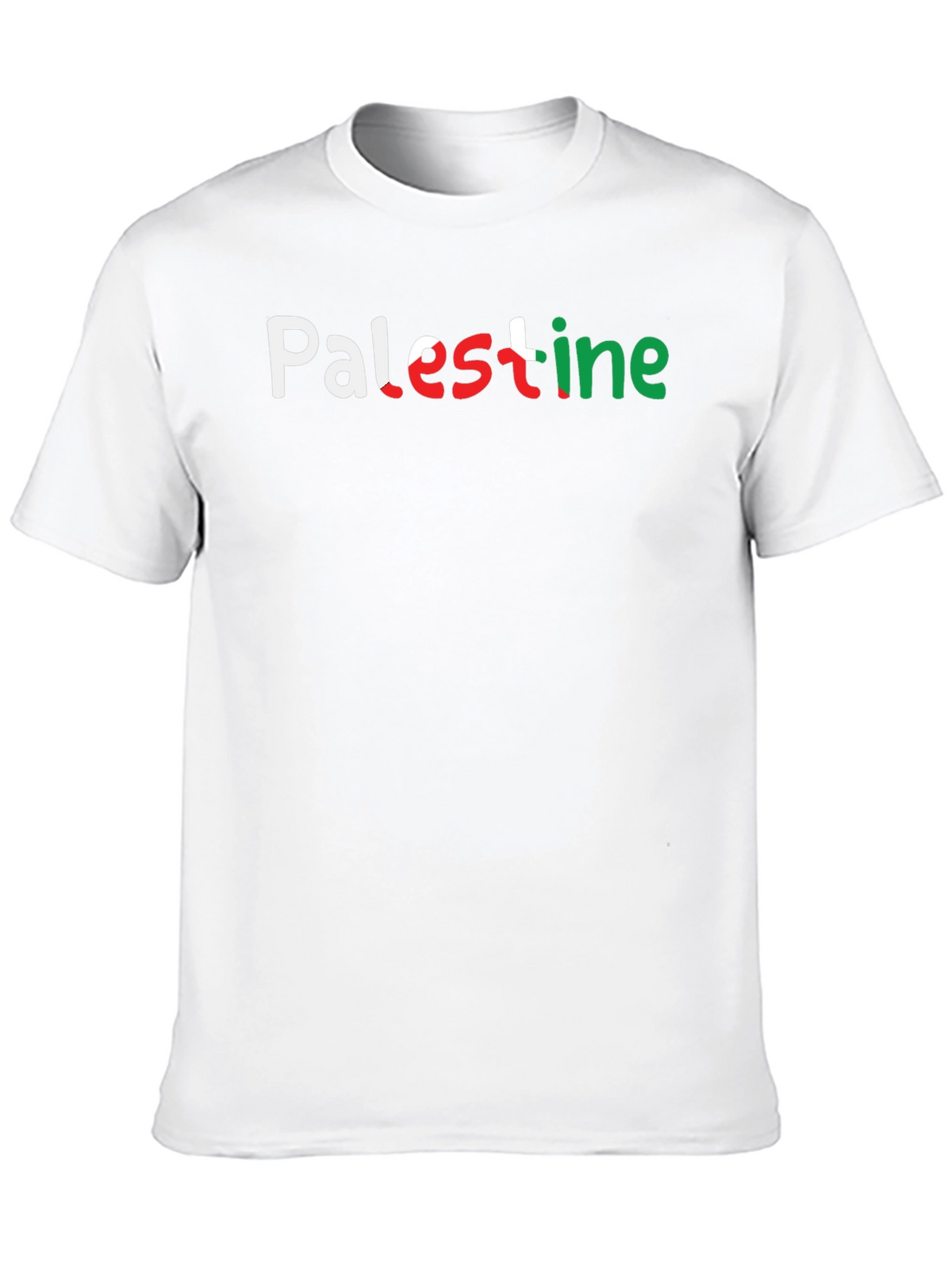 Palestine Pride T-Shirt - Black Graphic Tee