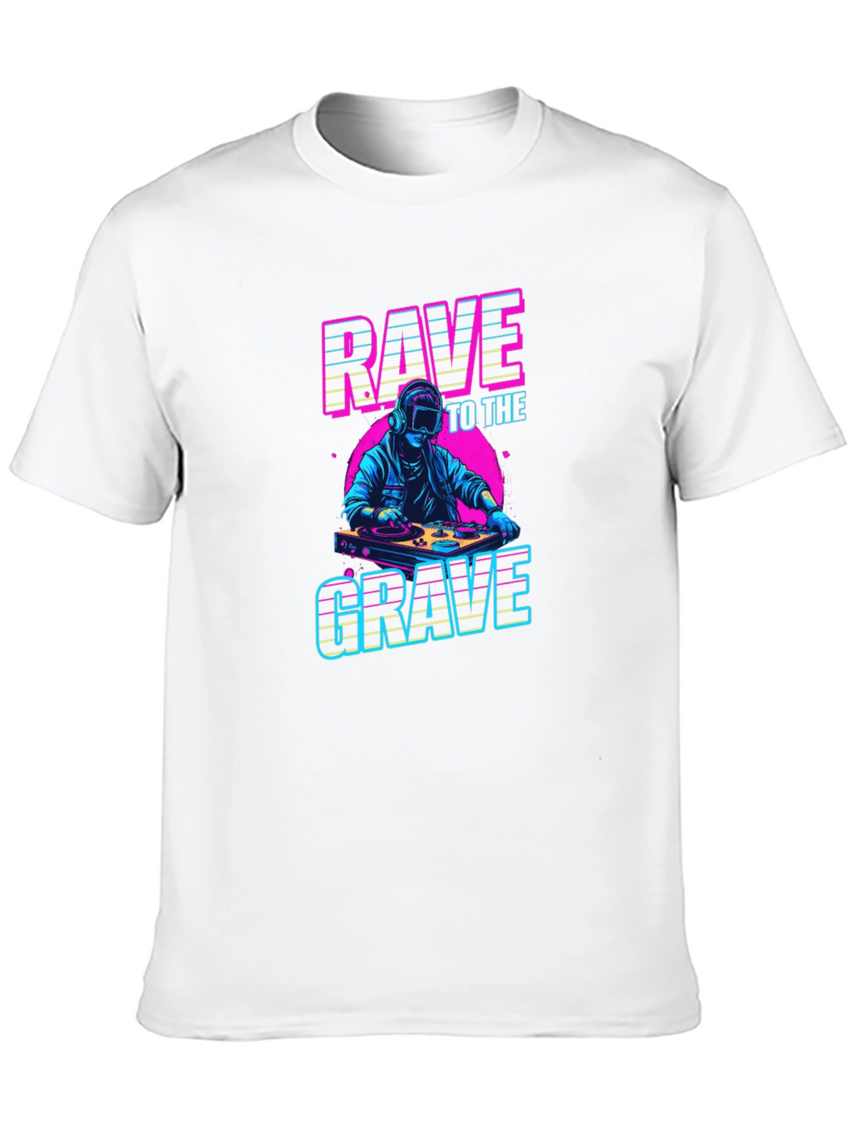 Rave to the Grave Graphic T-Shirt