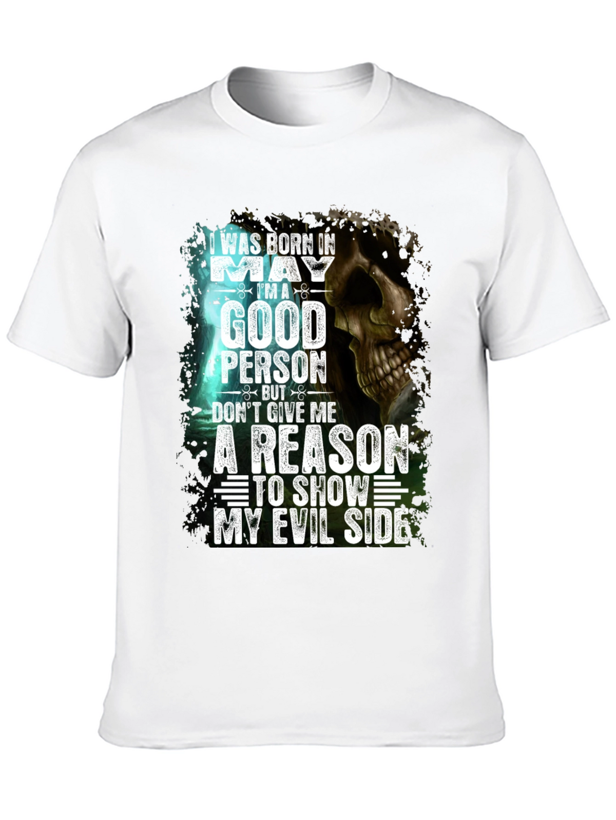Born in May Good Person Graphic Tee