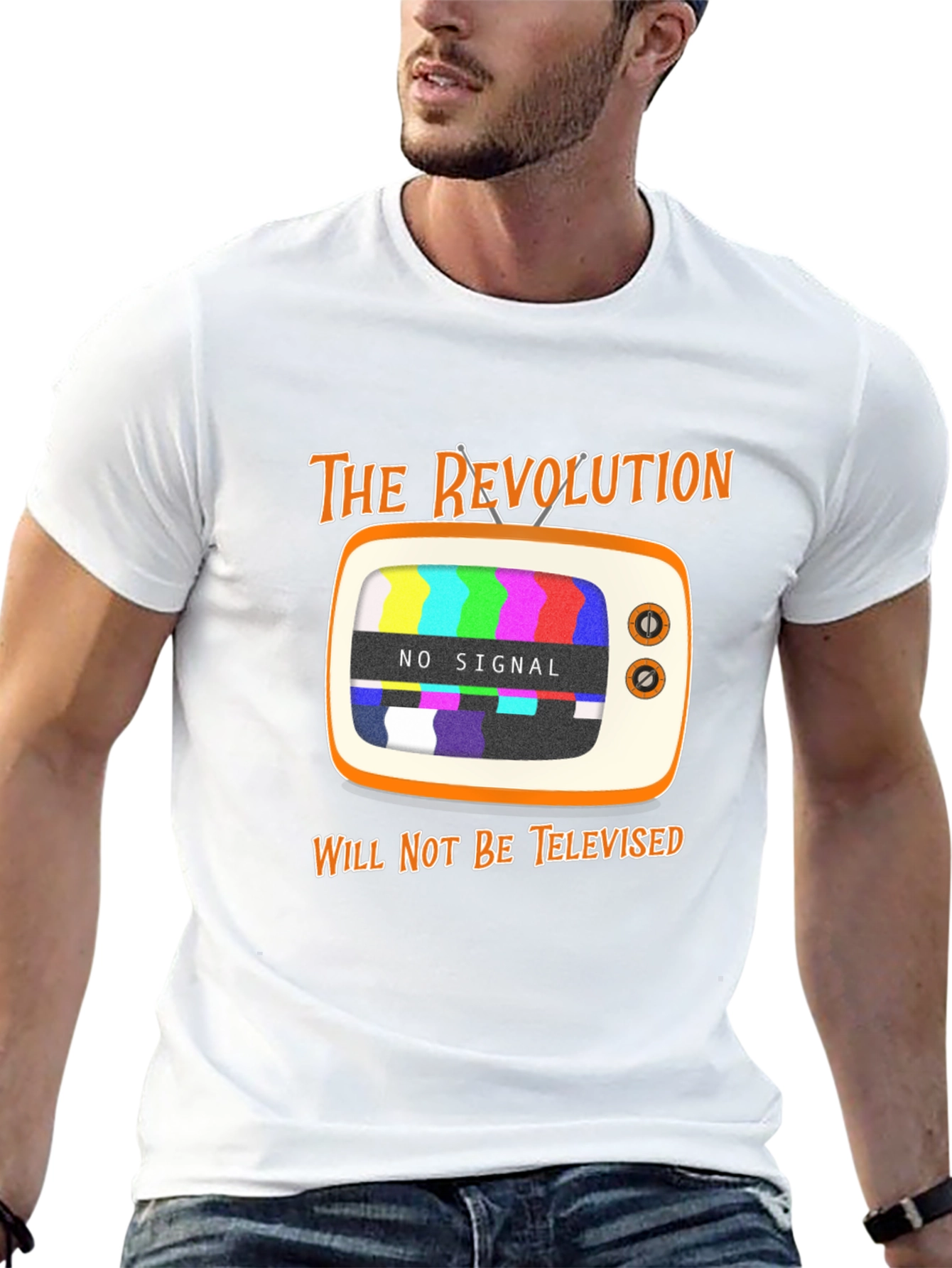 Revolution Not Televised Graphic Tee - Black T-Shirt