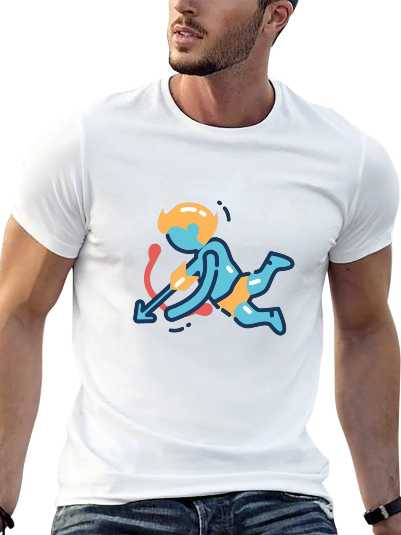 Cupid T-Shirt: Love Arrow Design