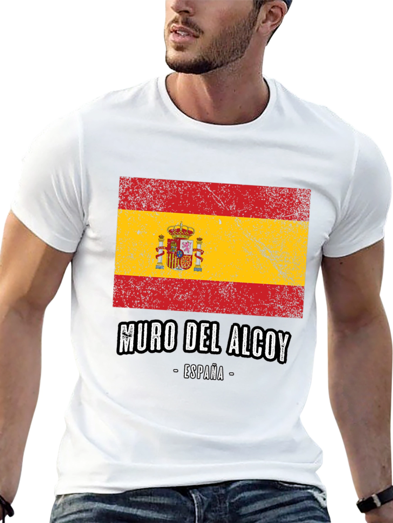 Spain Flag Muro del Alcoy T-Shirt - España Pride