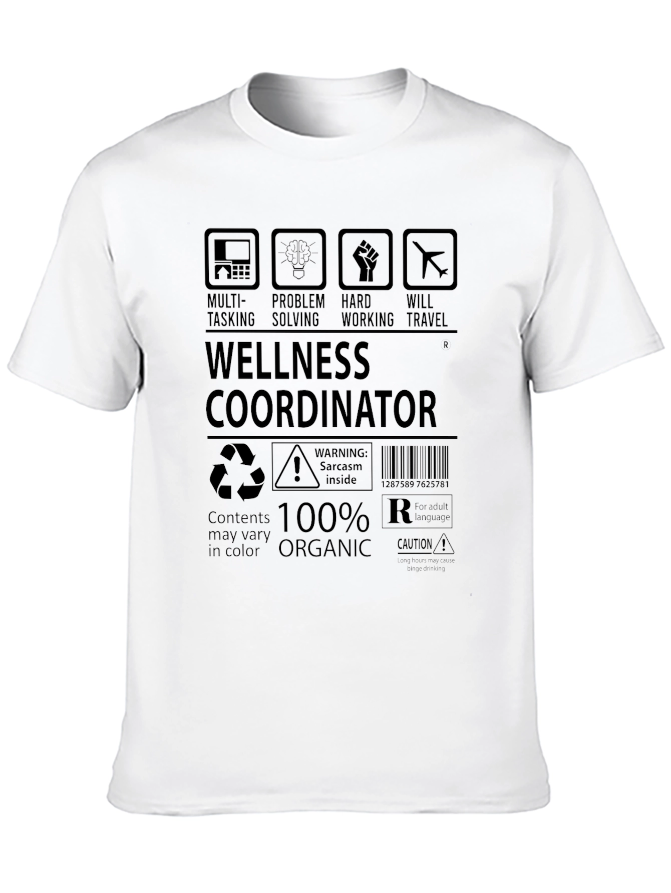 Wellness Coordinator 100% Organic T-Shirt