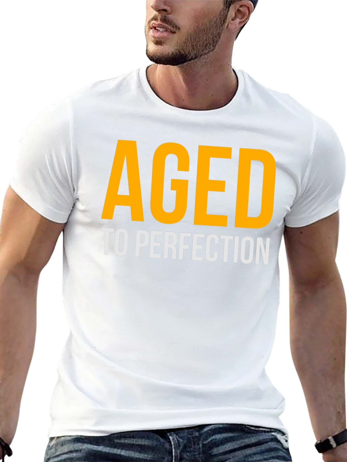 Aged to Perfection Black T-Shirt