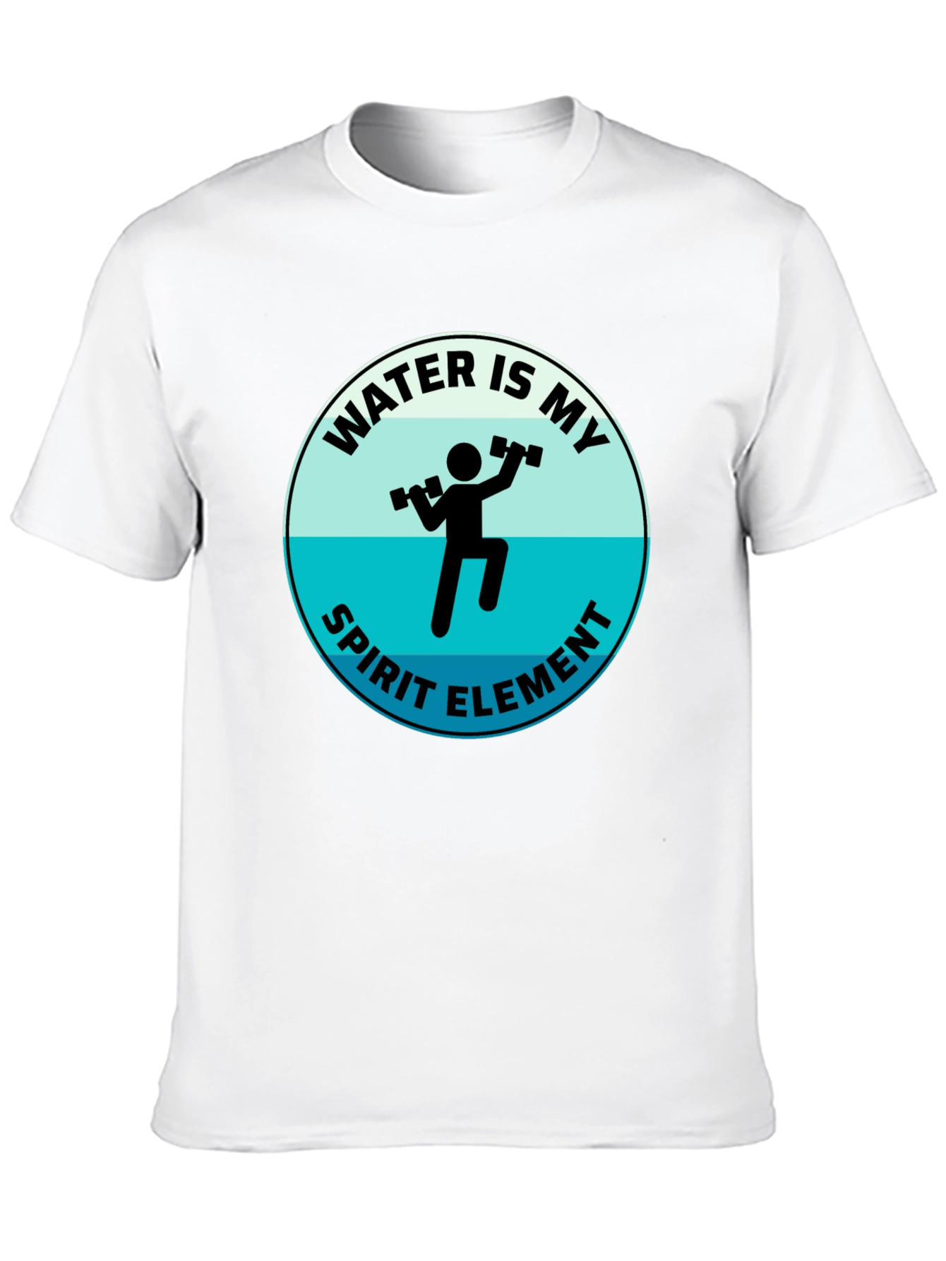 Water Is My Spirit Element Graphic T-Shirt