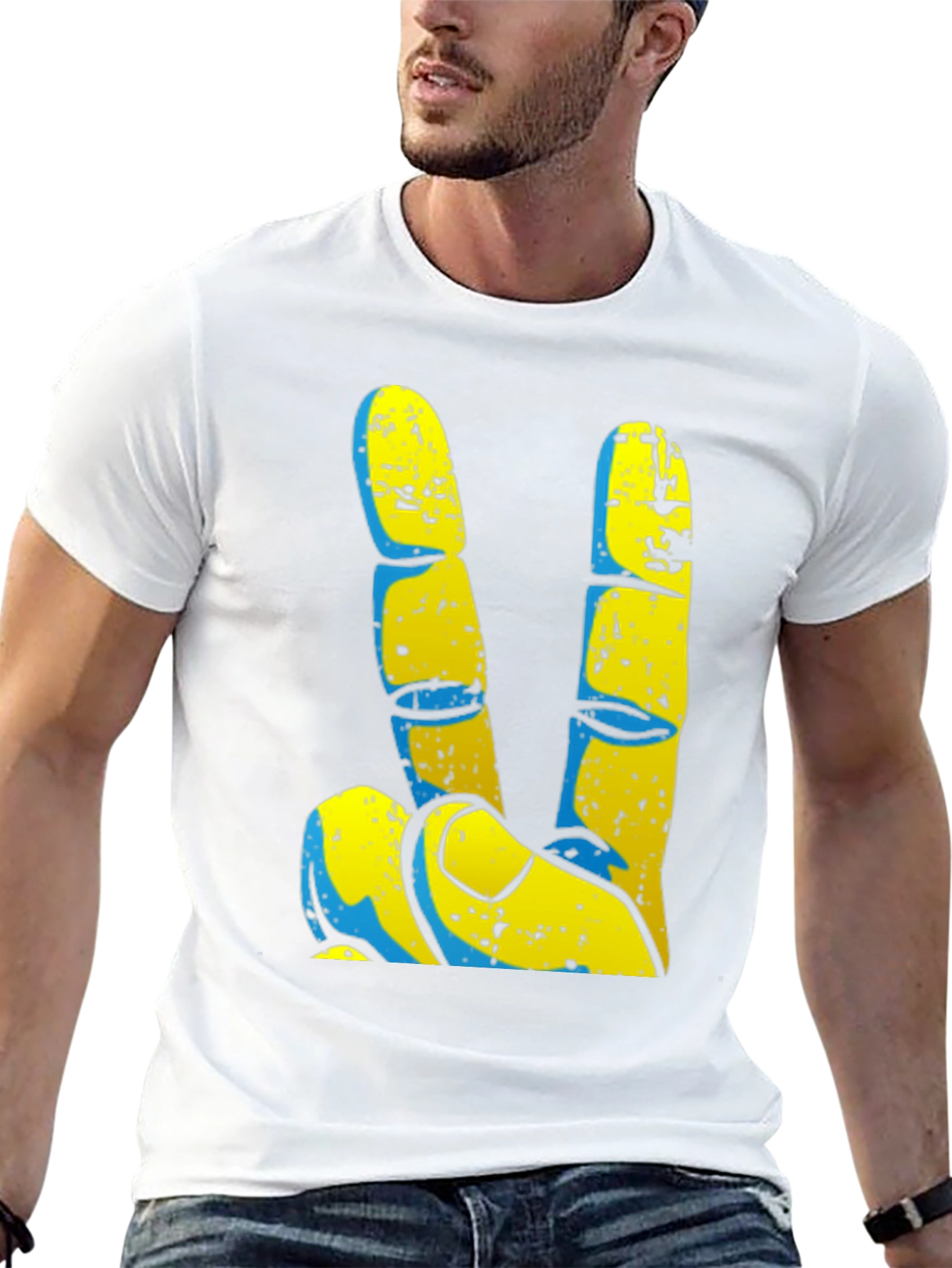 Ukraine Peace Sign T-Shirt
