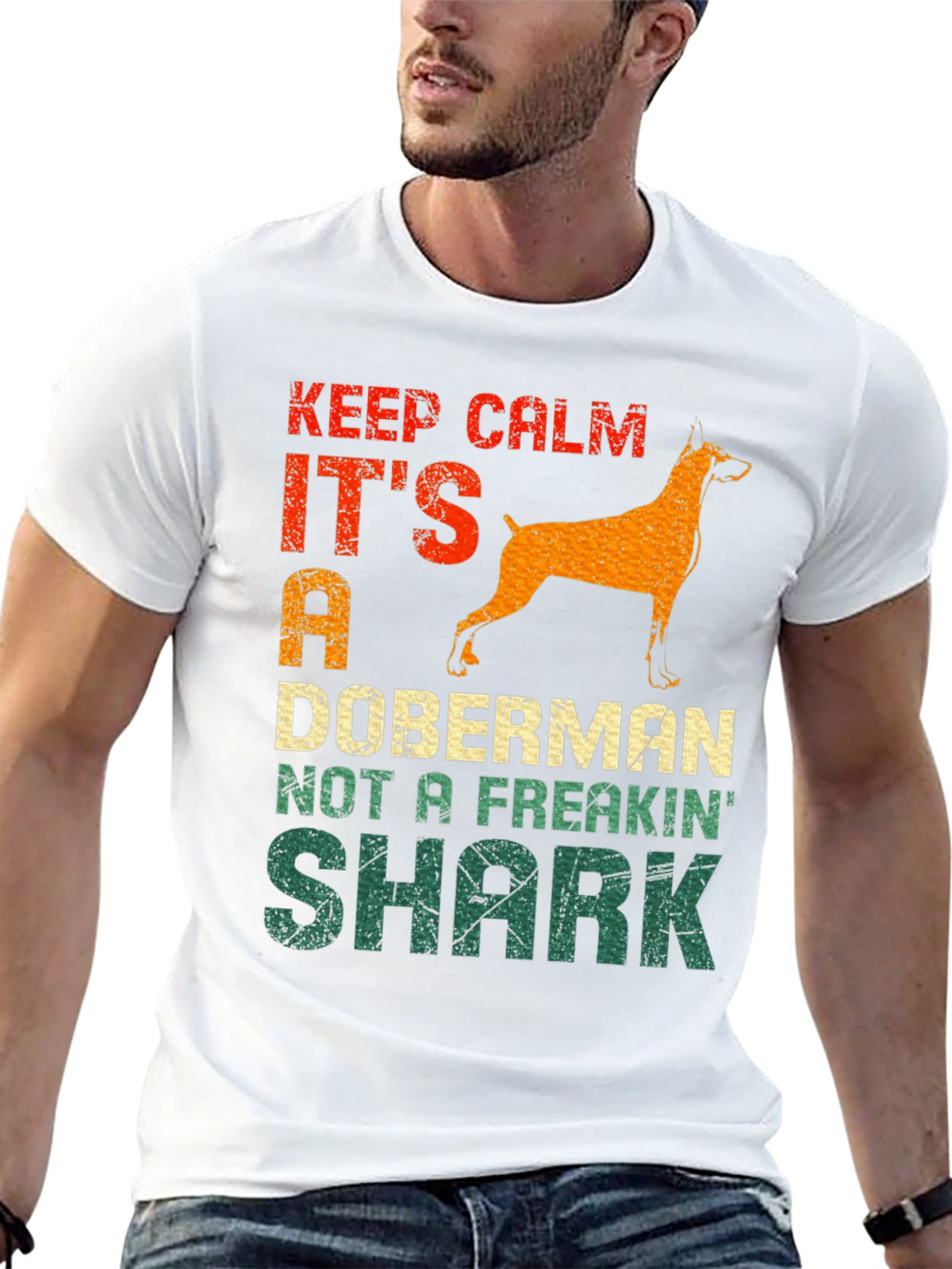 Keep Calm Doberman T-Shirt