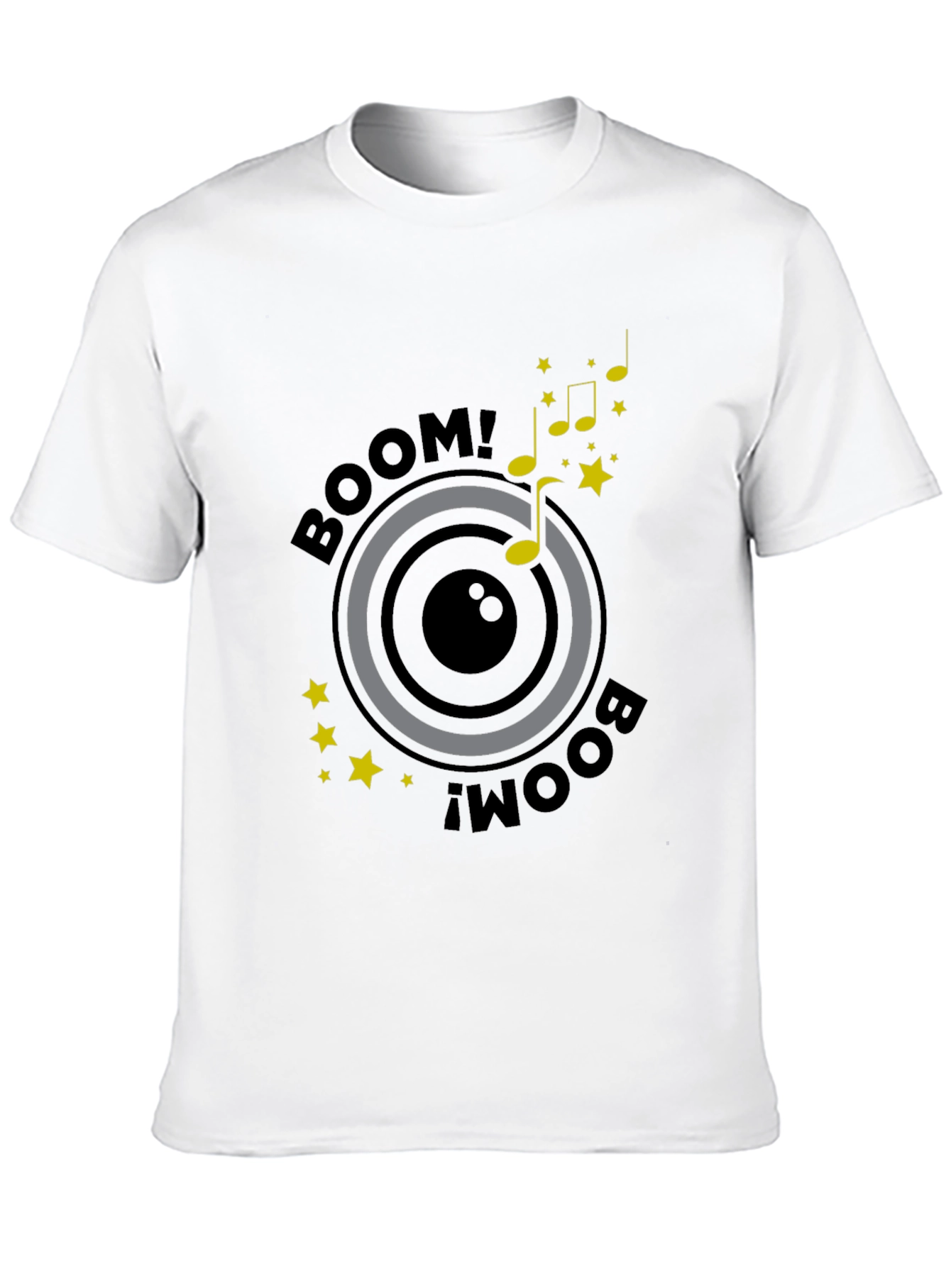 Boom Graphic Tee - Mens Black T-Shirt