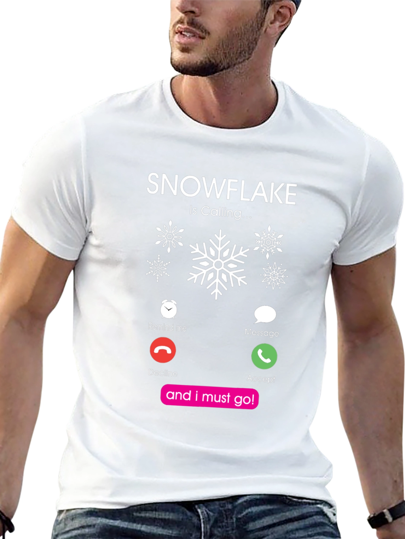 Snowflake Is Calling Black T-Shirt