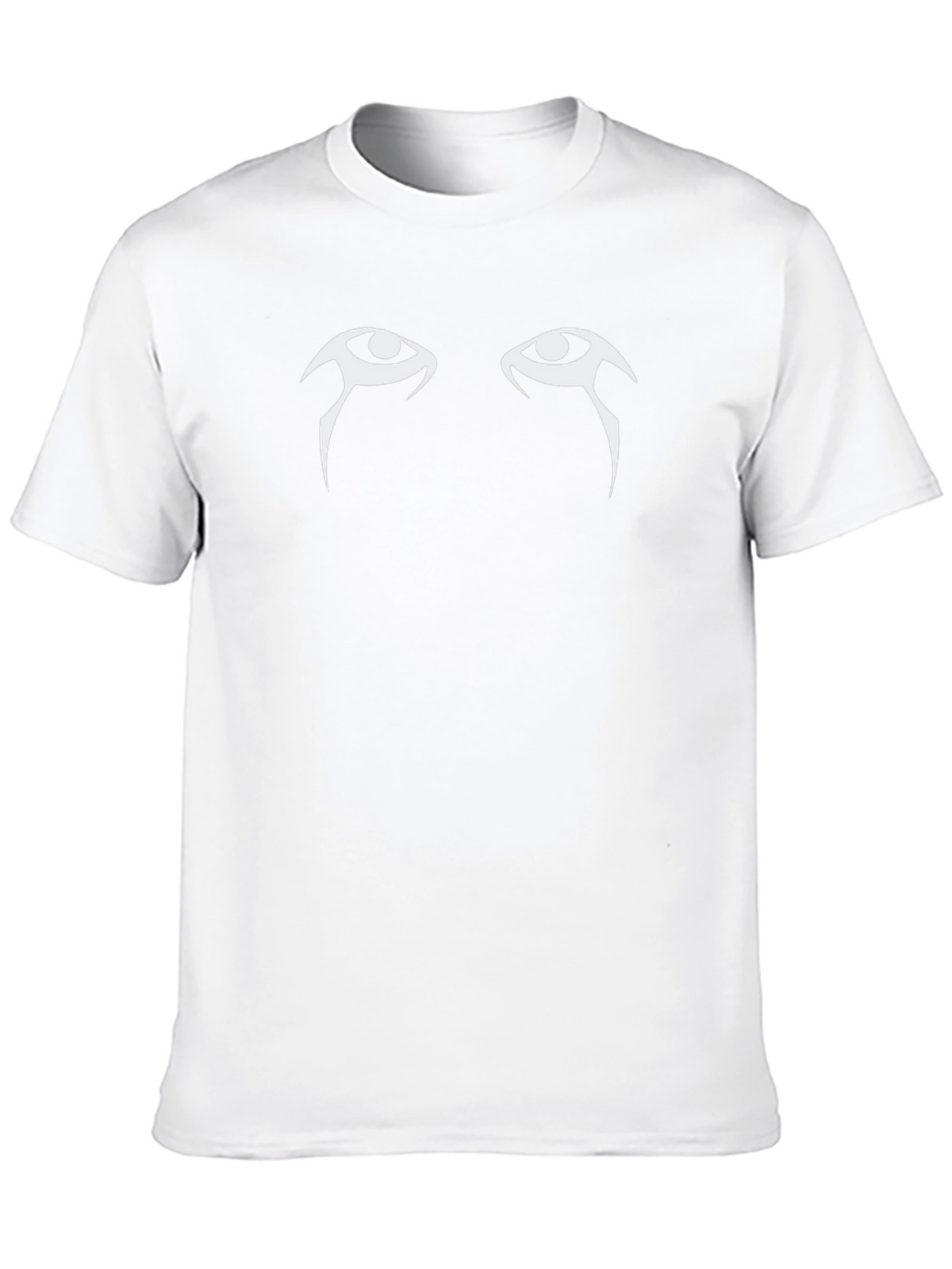Mystic Eyes Graphic Tee - Black Cotton T-Shirt