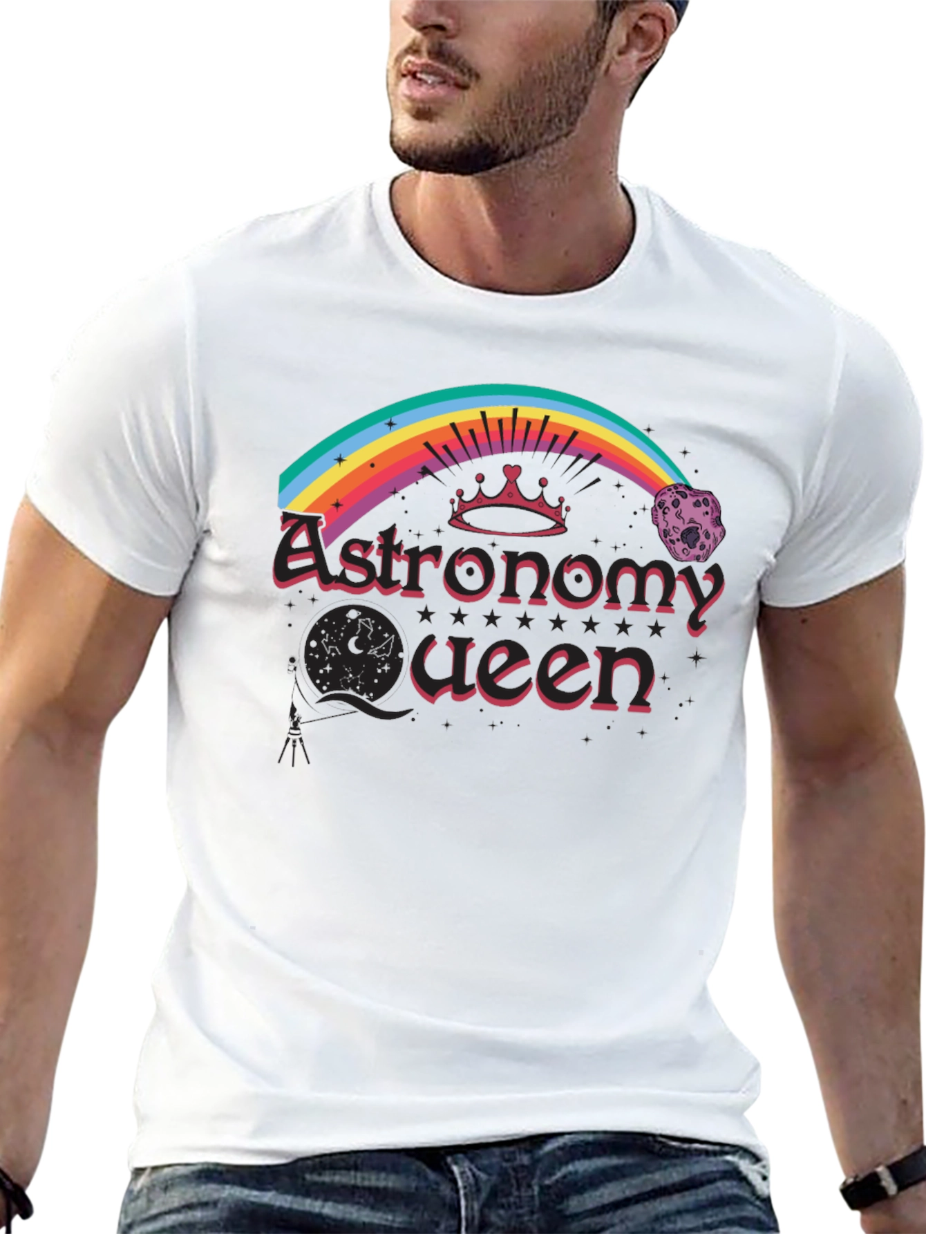 Astronomy Queen Graphic T-Shirt