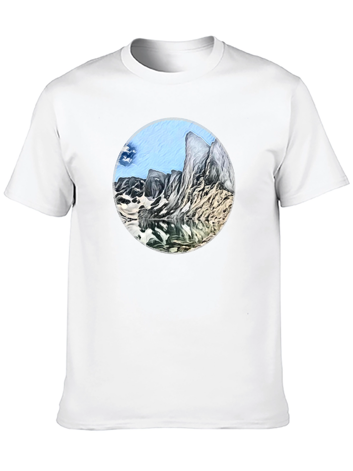 Mountain Lake Graphic T-Shirt
