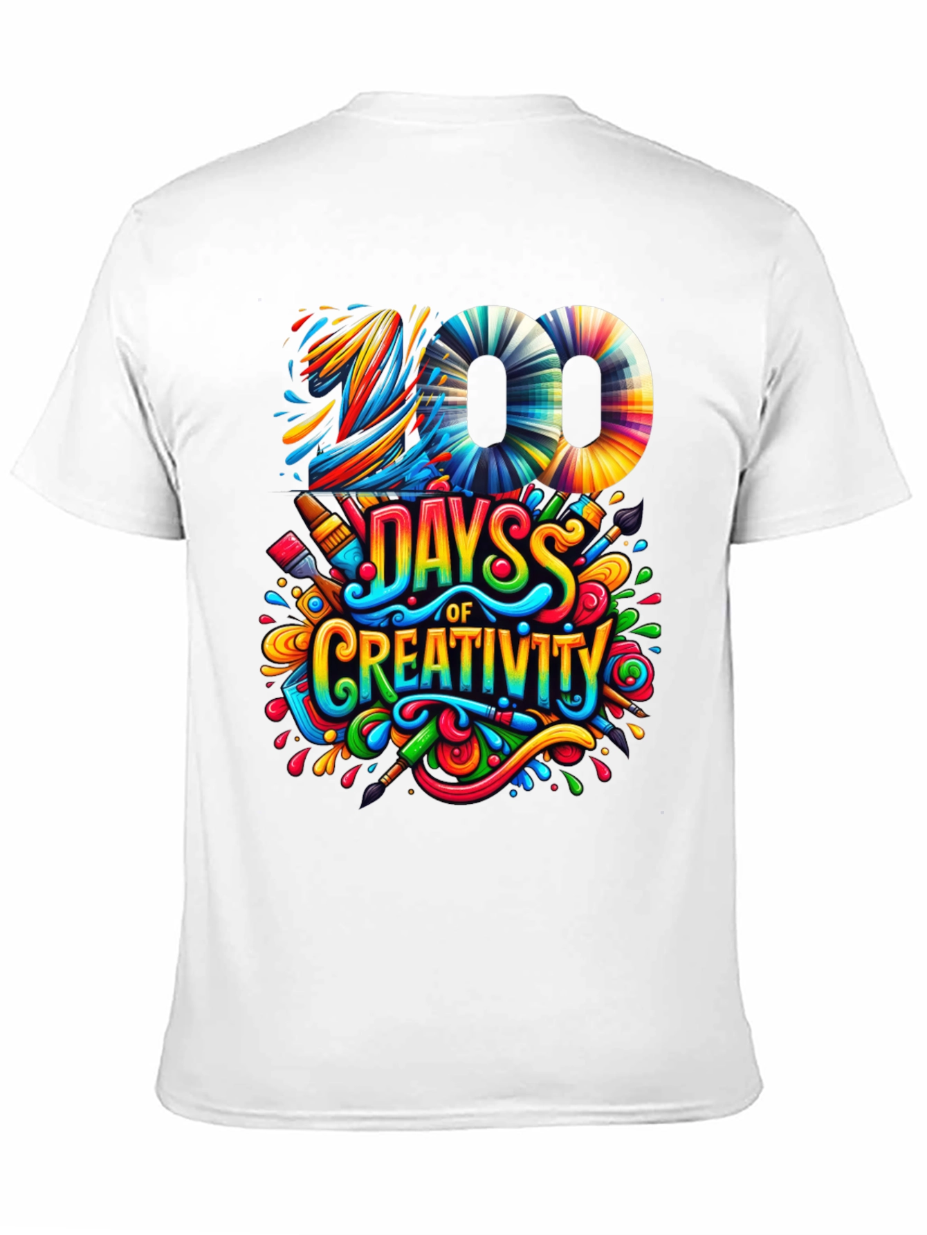 100 Days of Creativity Graphic T-Shirt