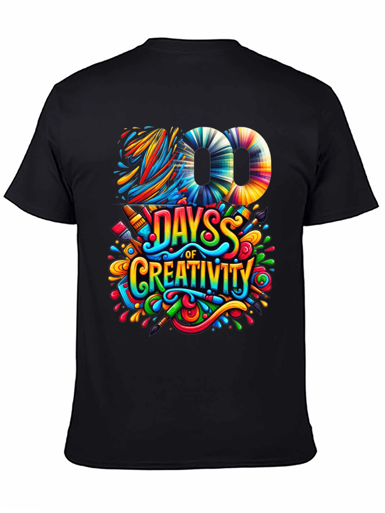 100 Days of Creativity Graphic T-Shirt