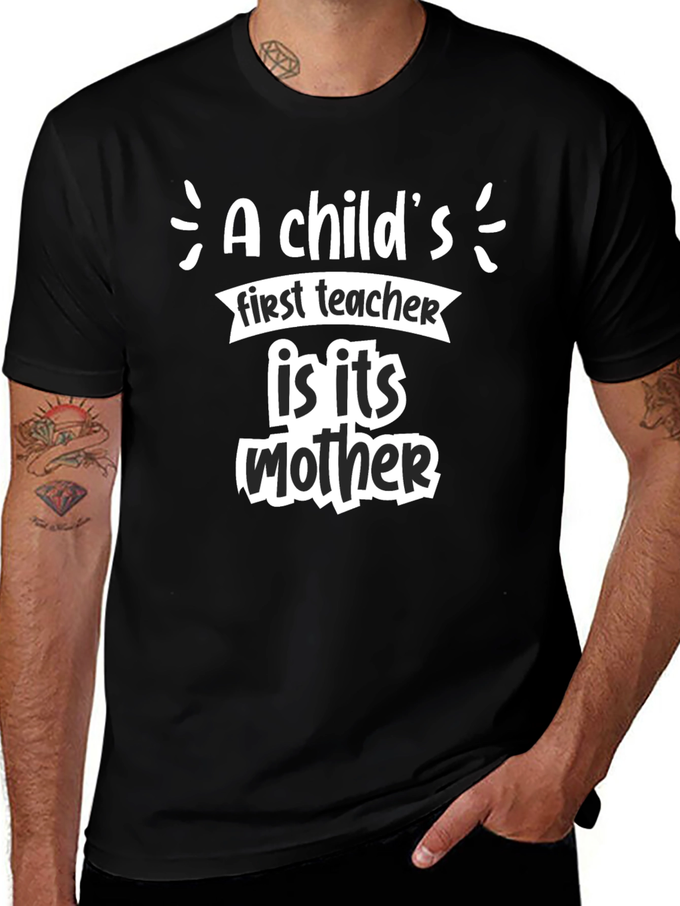 A Childs First Teacher Mother T-Shirt