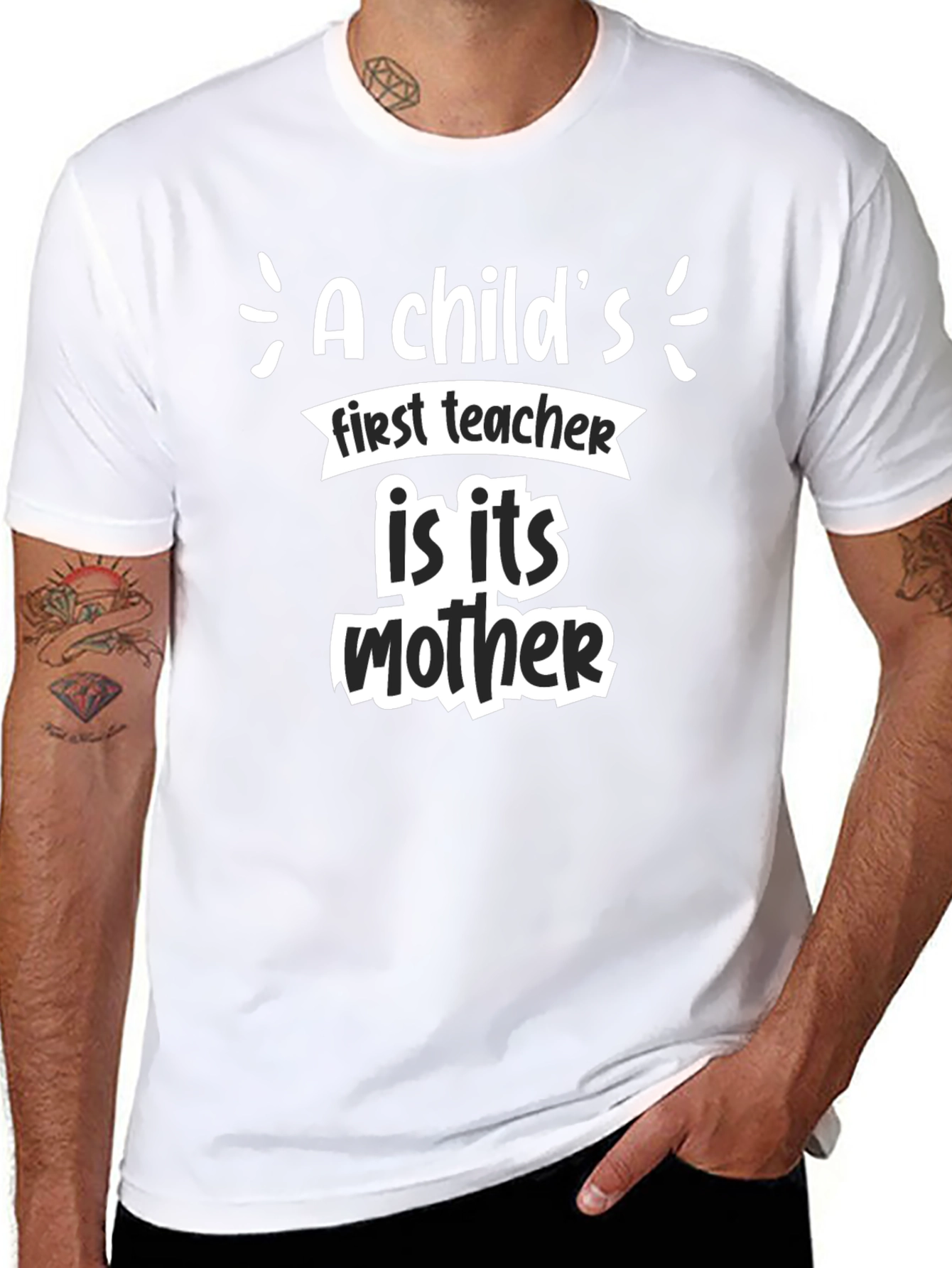 A Childs First Teacher Mother T-Shirt