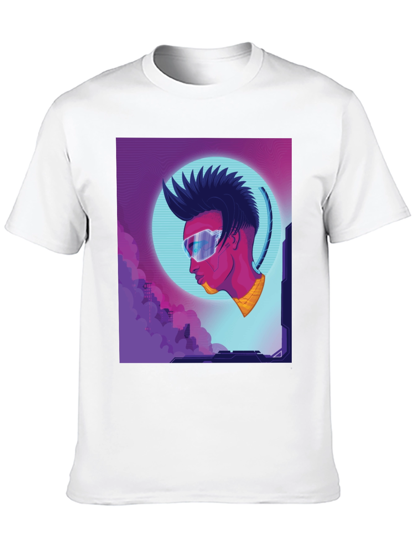 Cyberpunk T-Shirt - Futuristic Style