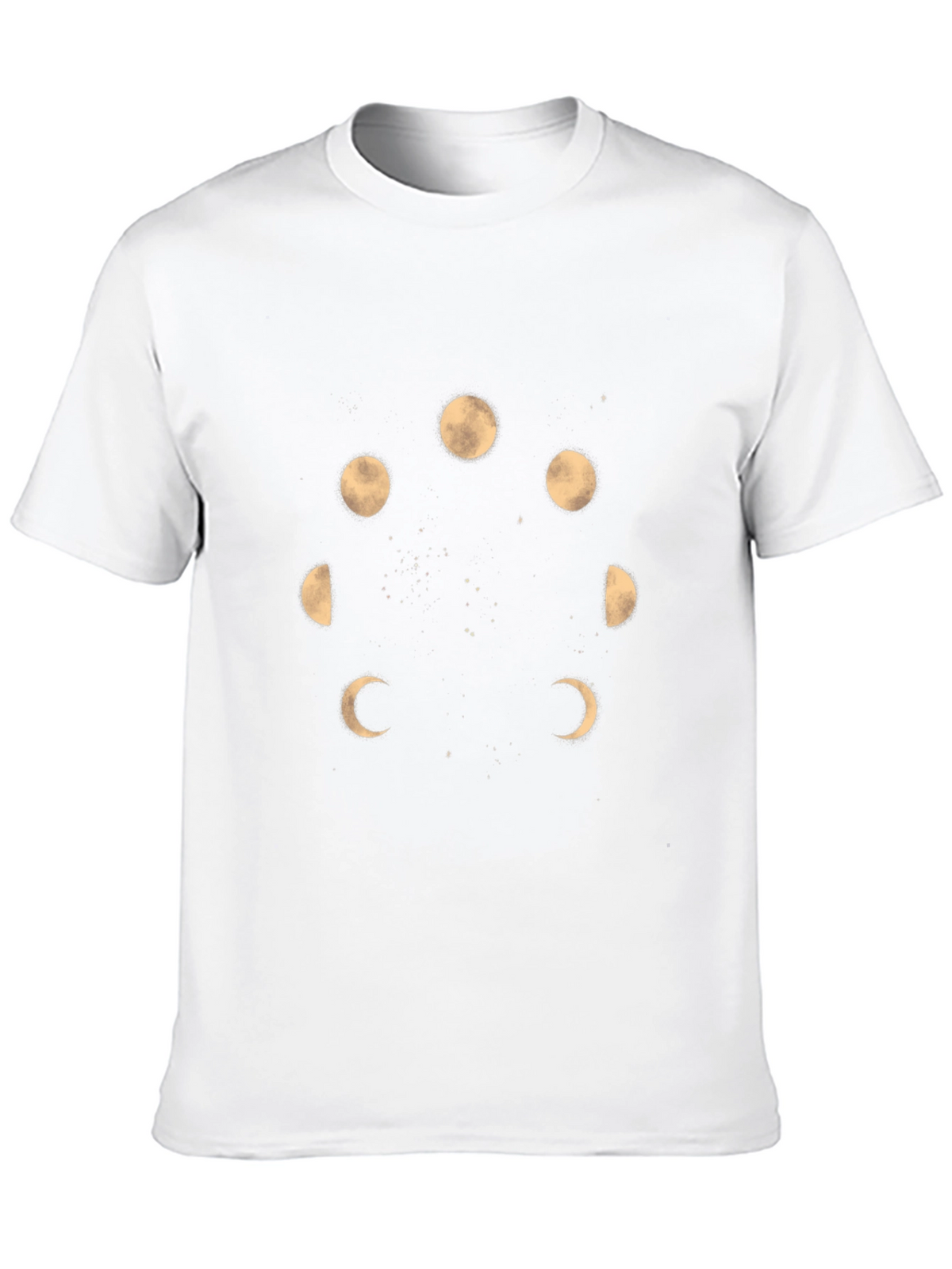 Lunar Phase T-Shirt - Black Graphic Tee