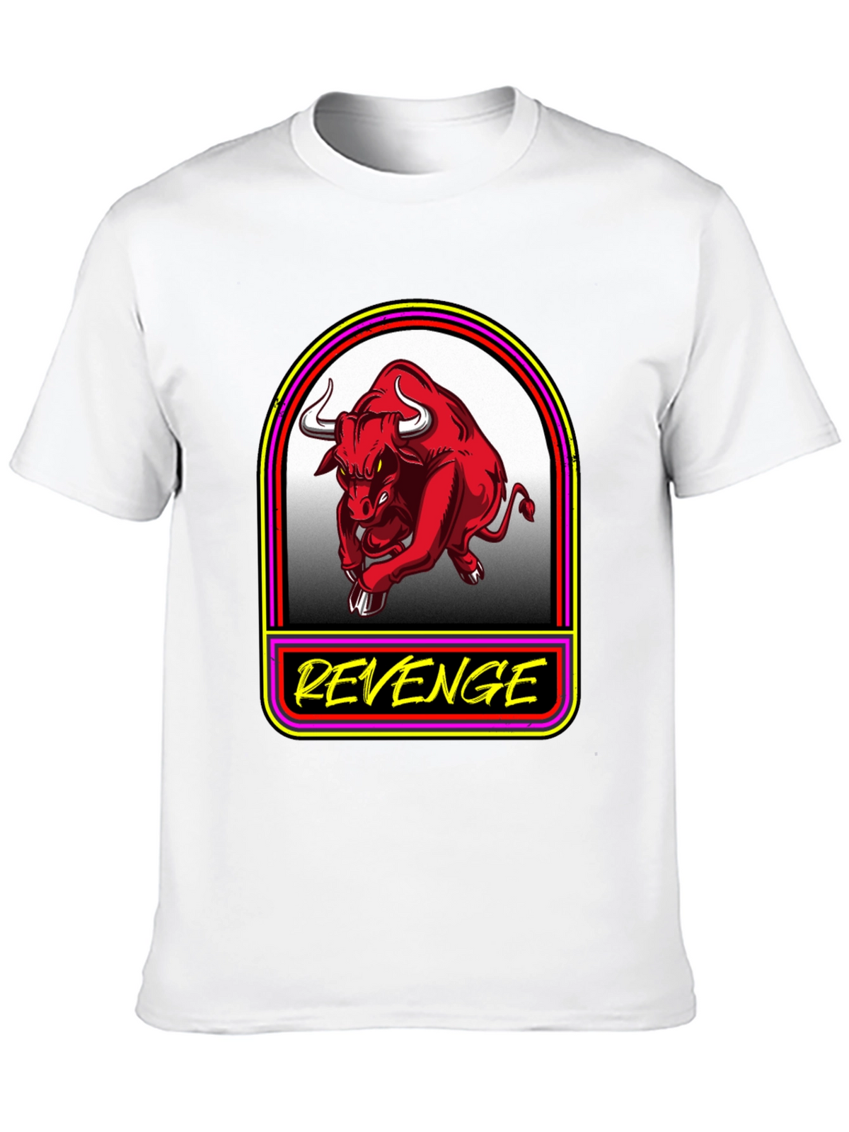Revenge Graphic Tee - Mens Black T-Shirt