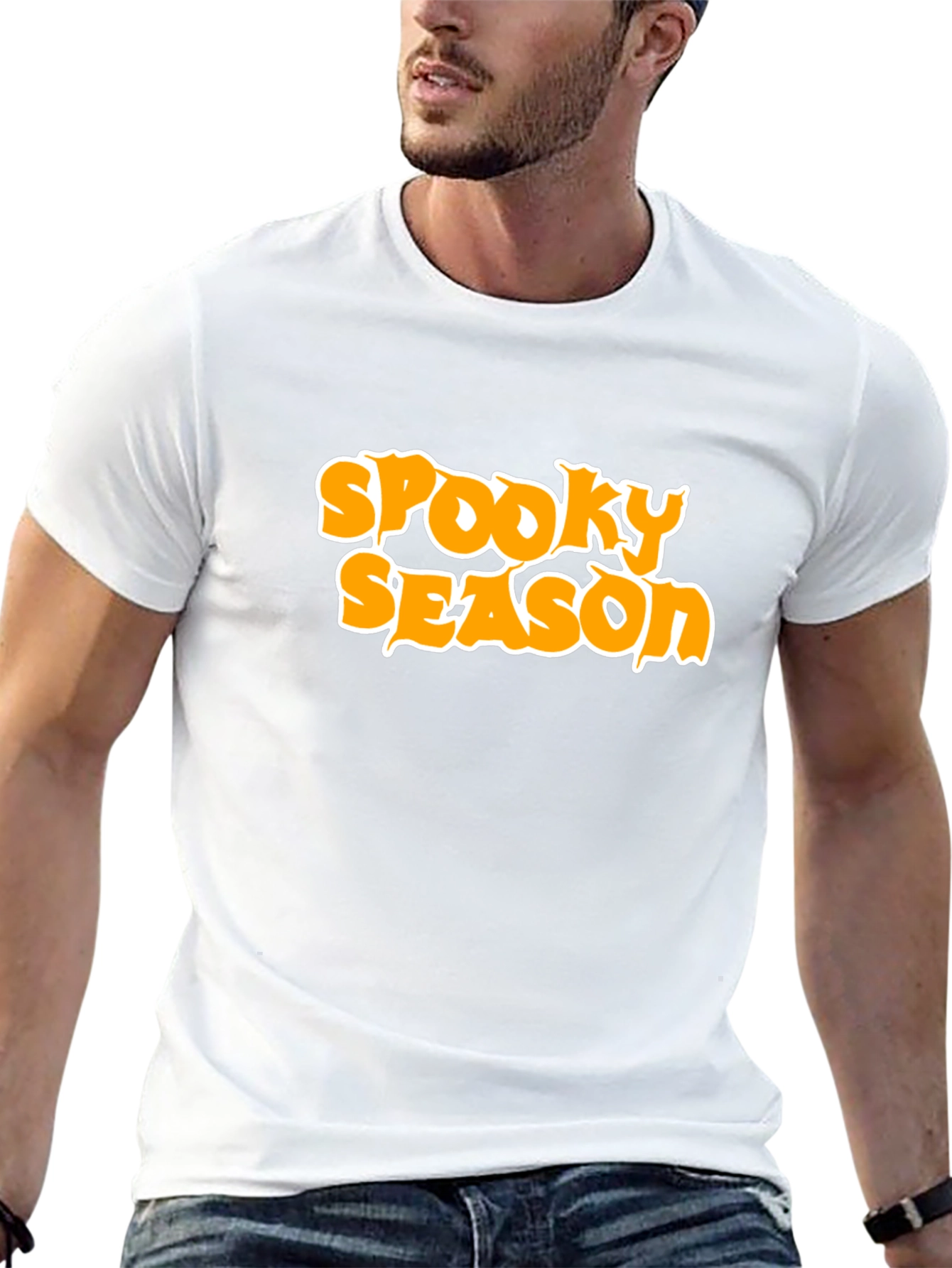Spooky Season Graphic Tee - Halloween Apparel
