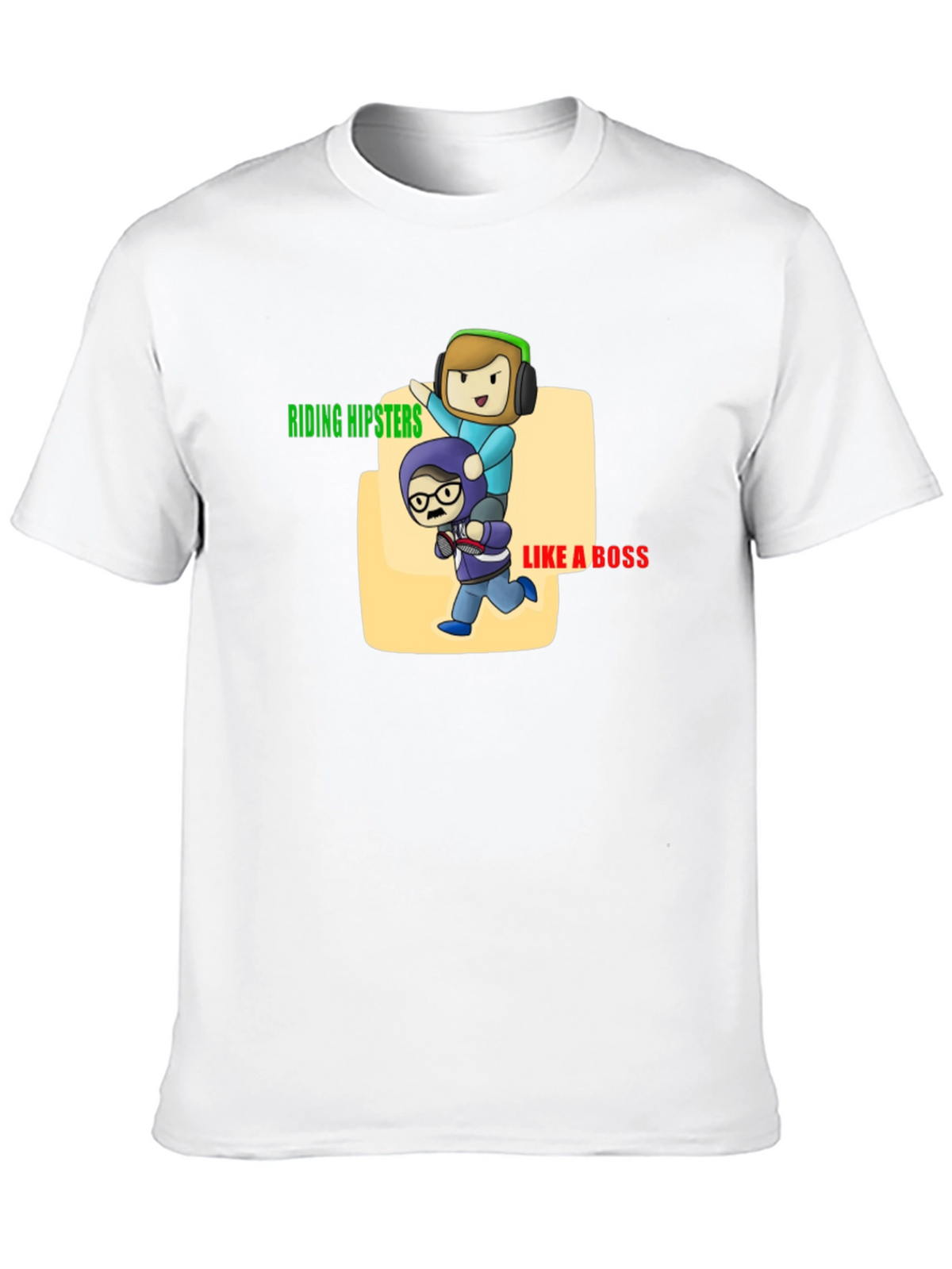 Riding Hipsters Like a Boss T-Shirt