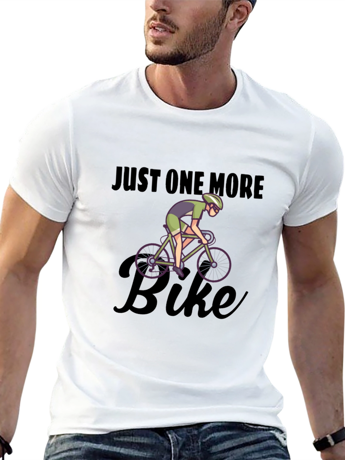 Just One More Bike T-Shirt - Cycling Passion