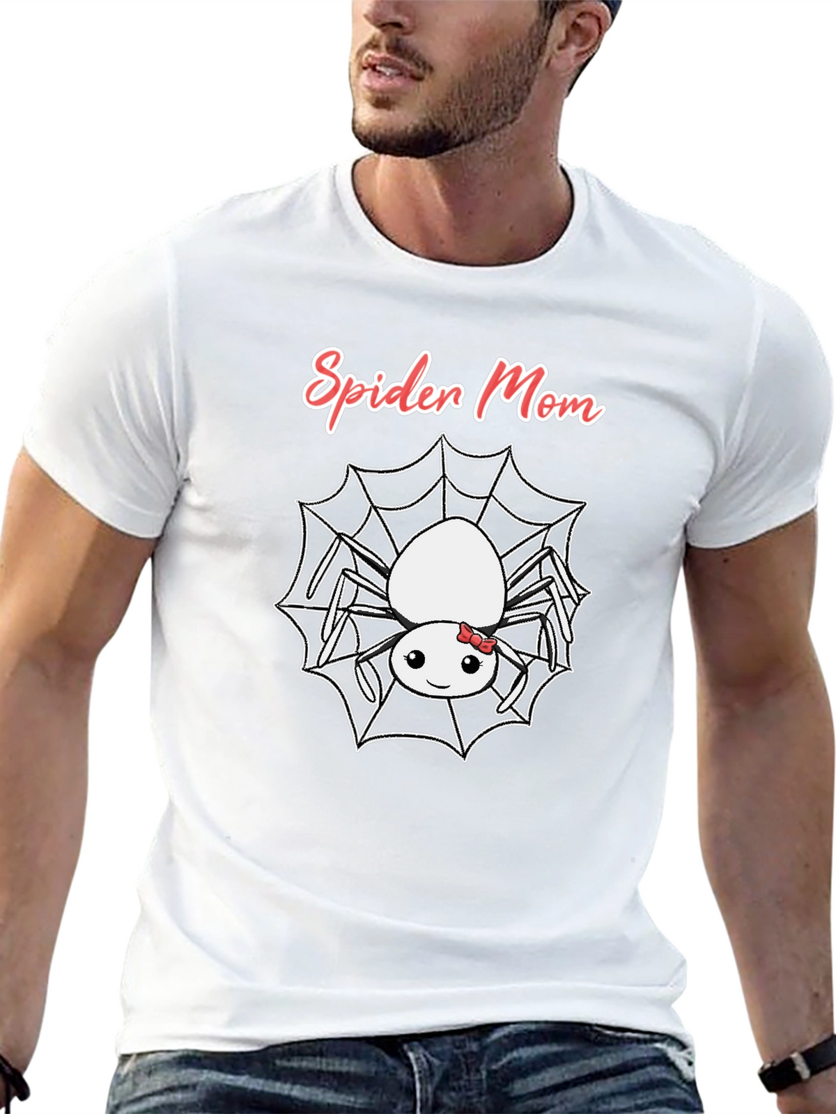Spider Mom T-Shirt - Cute Graphic Tee
