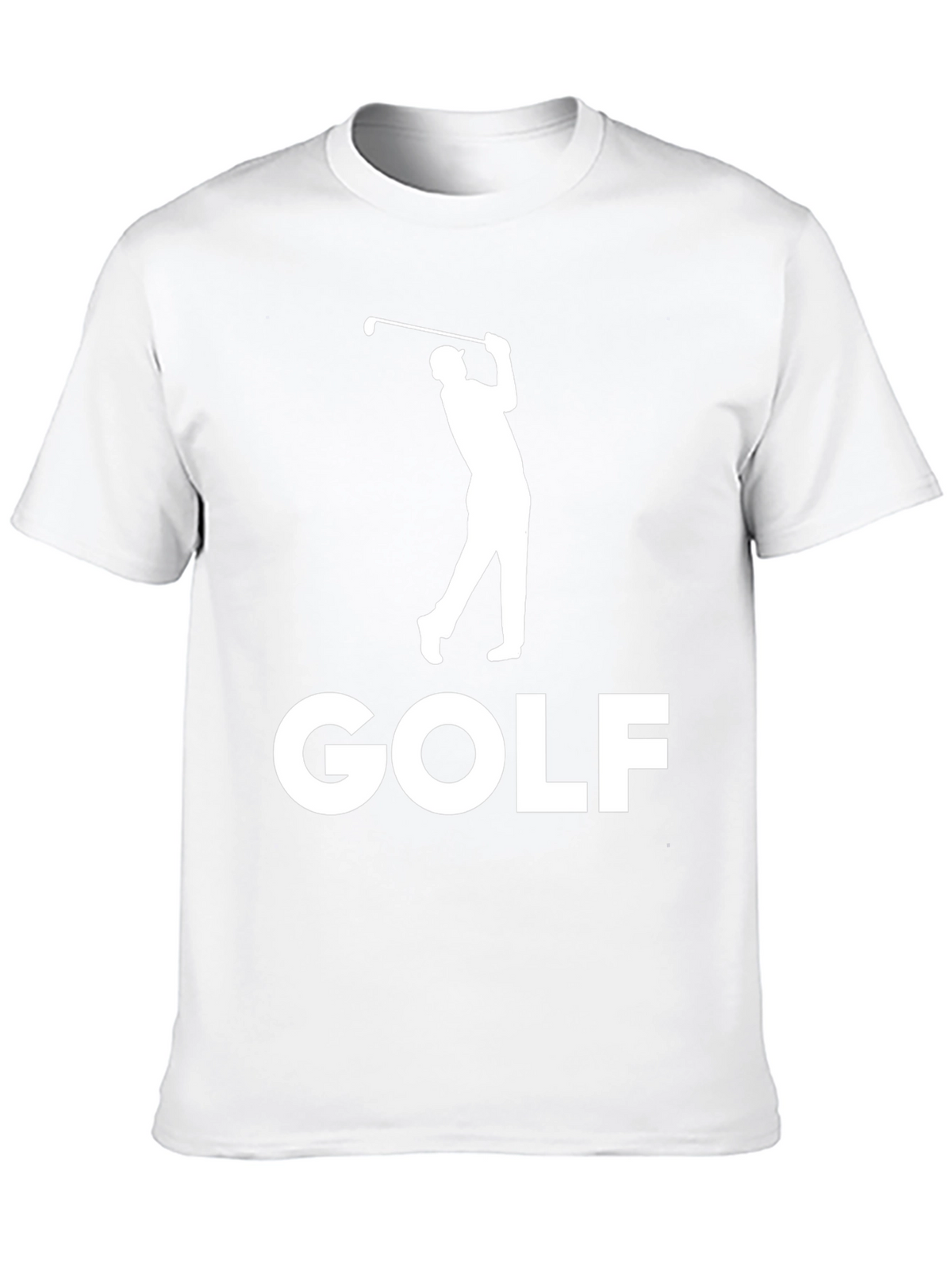 Golf Player Black Graphic Tee