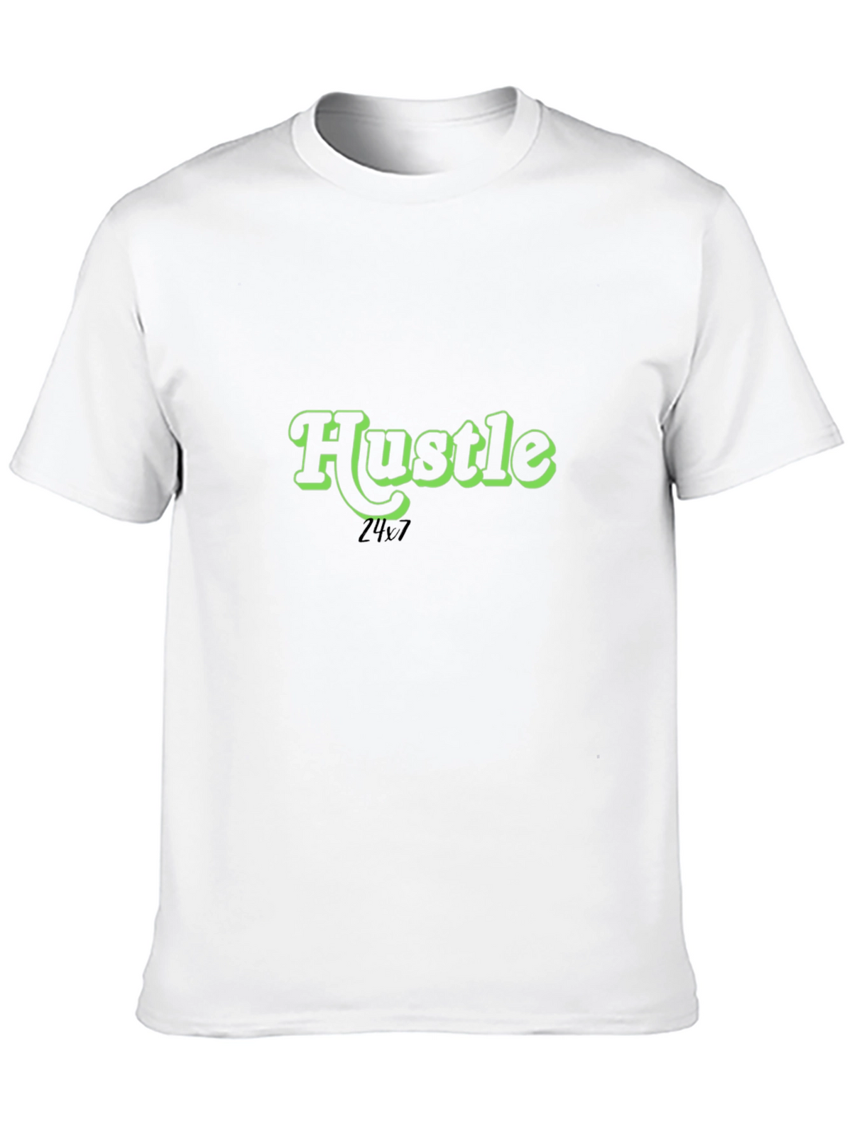 Hustle 24/7 Black T-Shirt