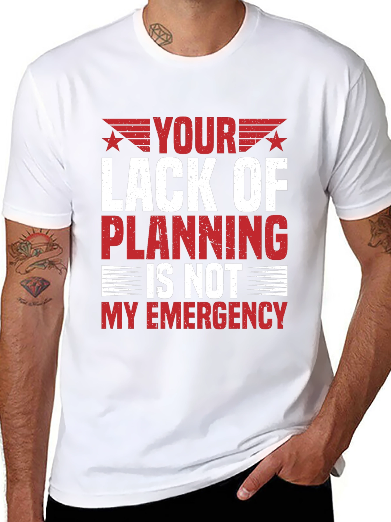 Your Lack of Planning T-Shirt - Funny Sarcastic Tee