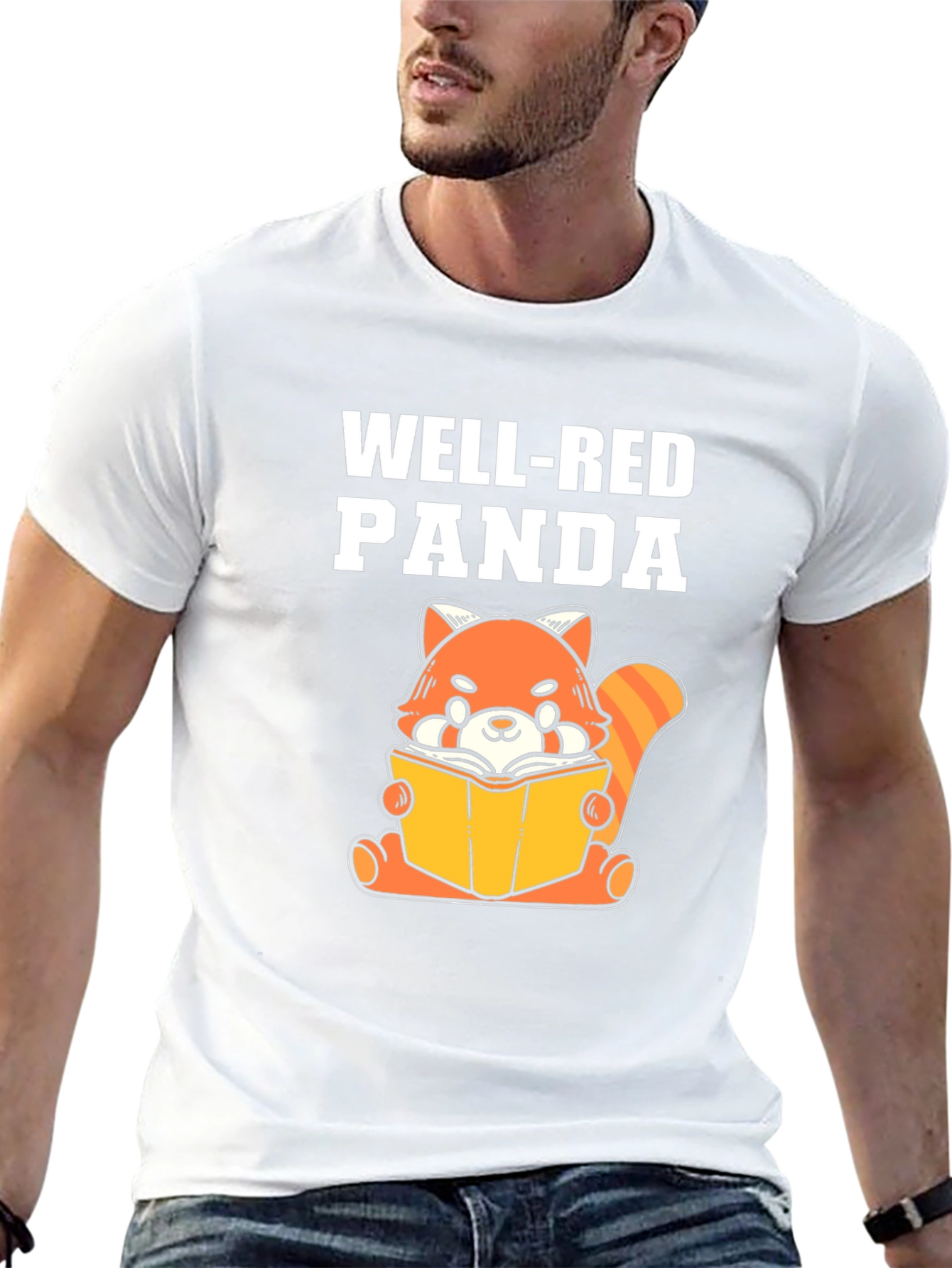 Well-Red Panda Graphic T-Shirt