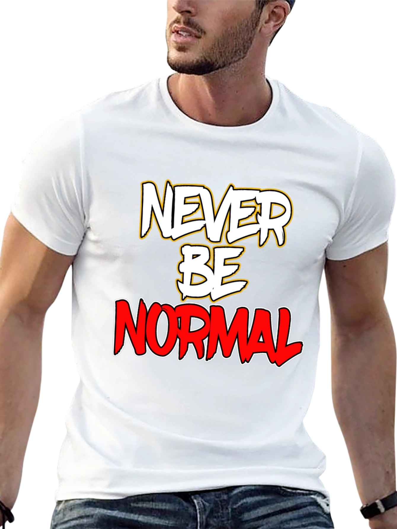 Never Be Normal Graphic T-Shirt