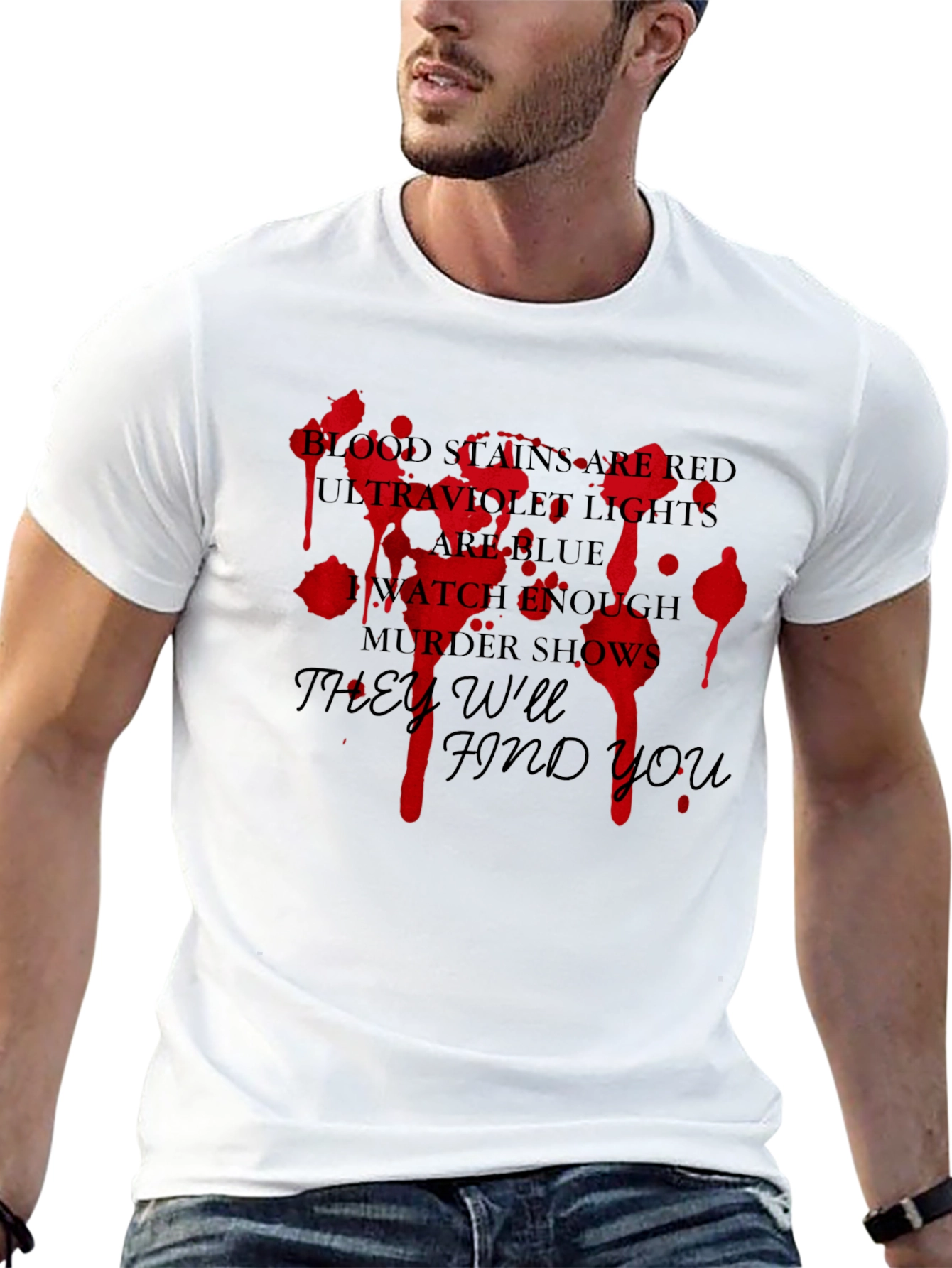 Blood Stains Murder Show T-Shirt