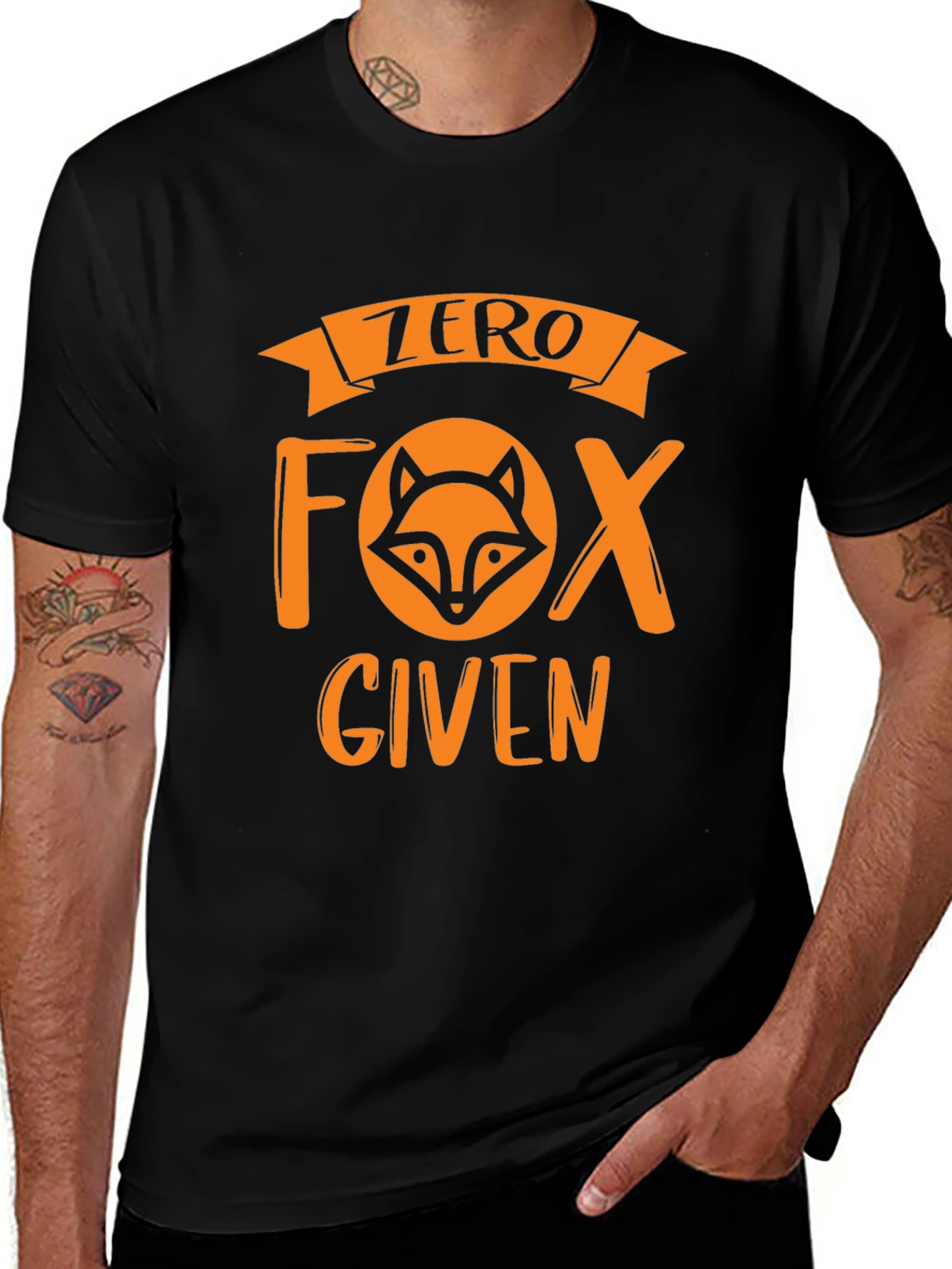 Zero Fox Given T-Shirt - Funny Graphic Tee