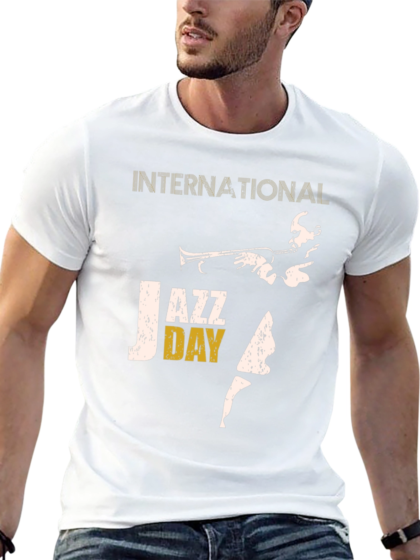 International Jazz Day Black T-Shirt