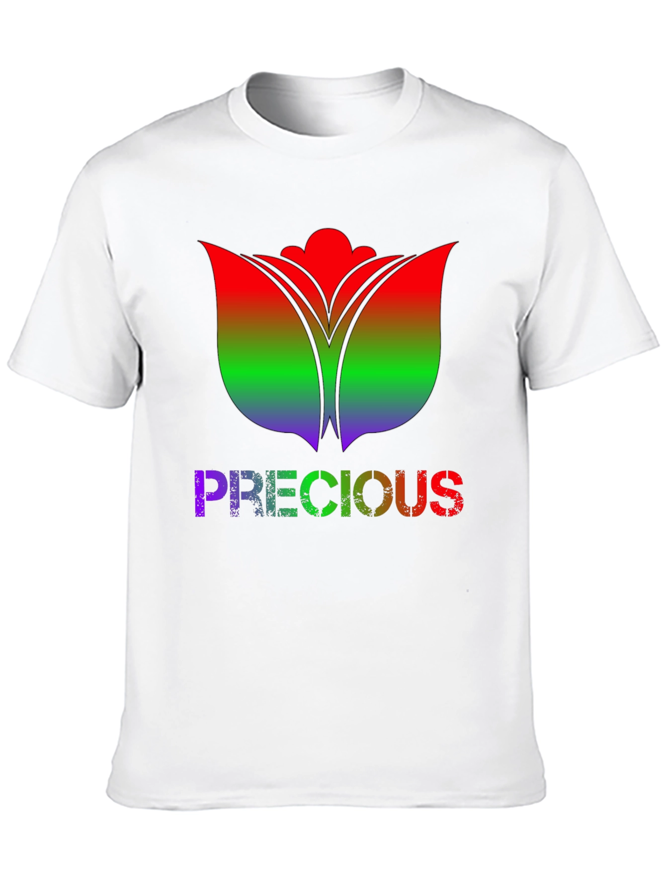 Rainbow Tulip Precious Black Tee