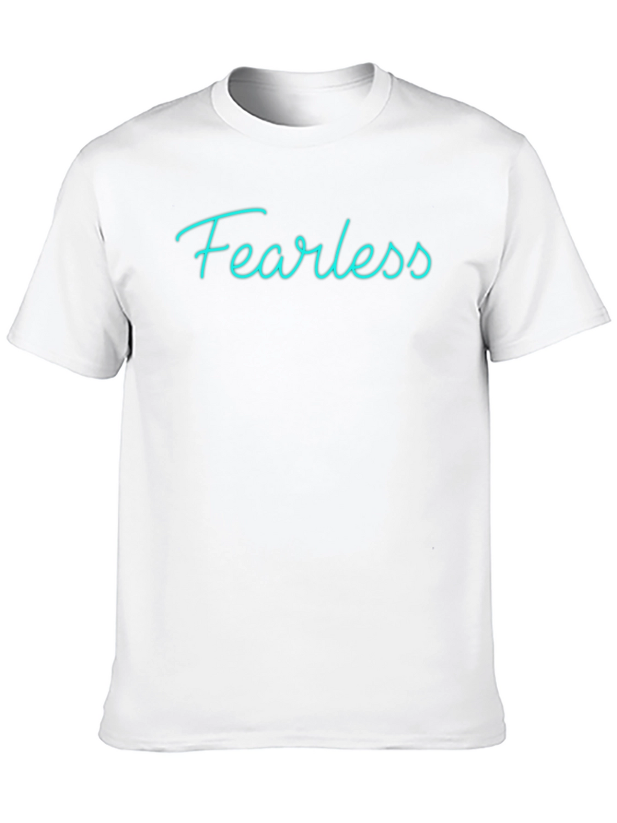 Fearless Black T-Shirt - Stylish Graphic Tee