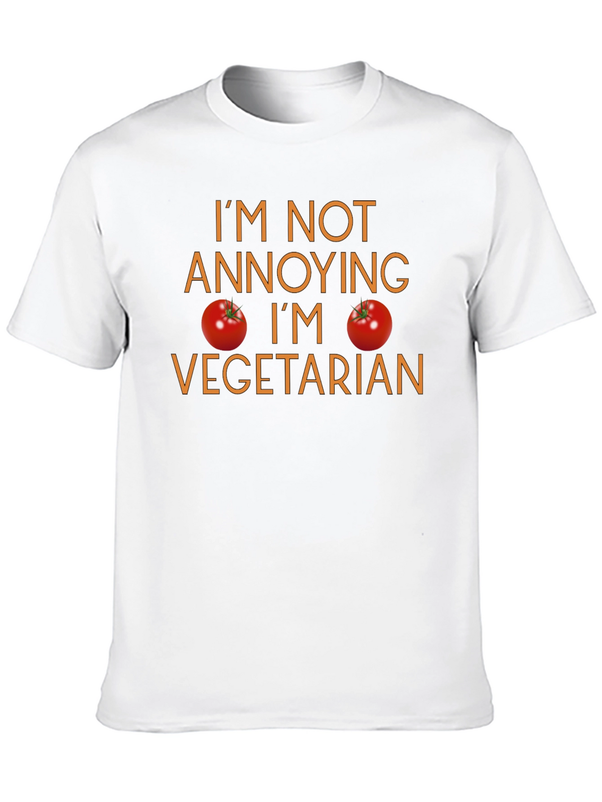 Vegetarian Humor Graphic Tee - Funny Foodie T-Shirt
