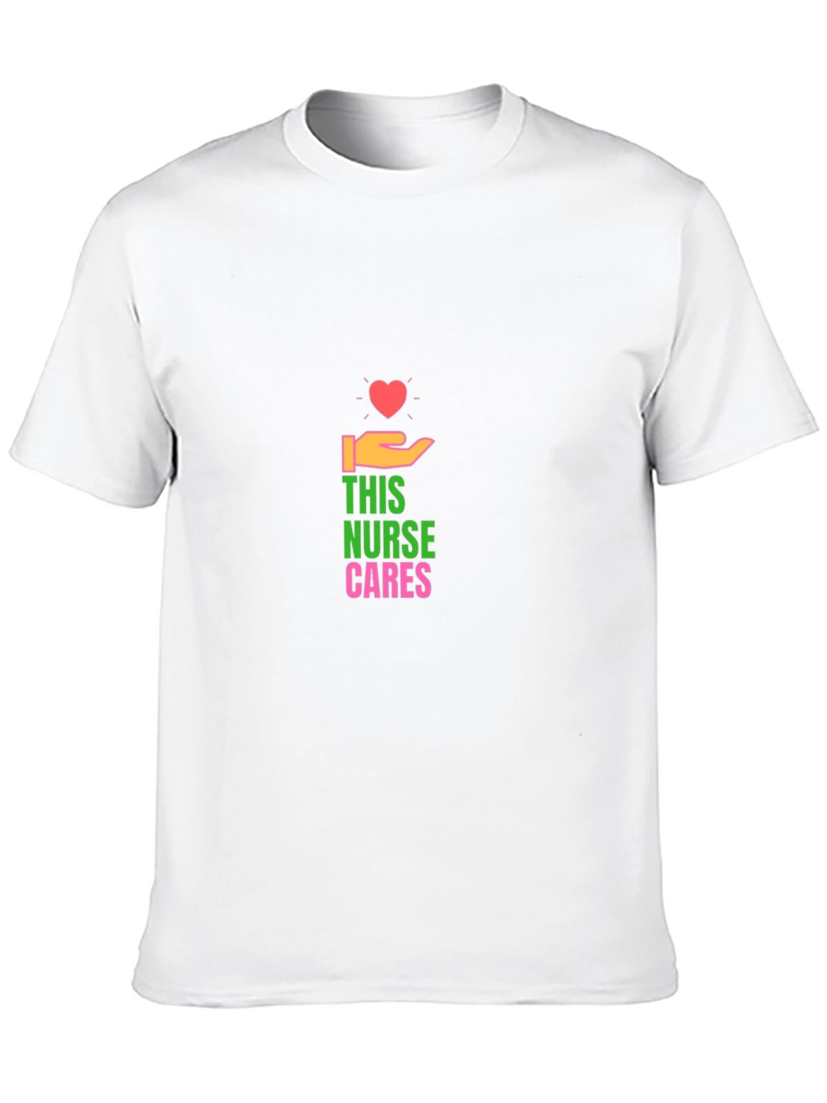 Nurse Cares Graphic T-Shirt