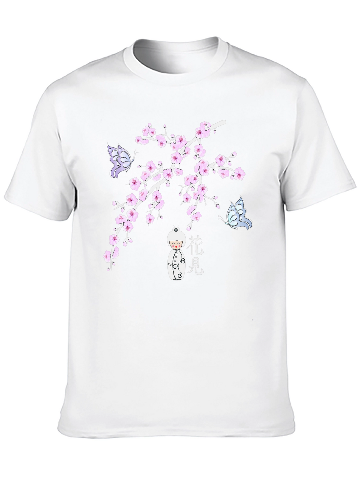 Floral Butterfly Graphic T-Shirt