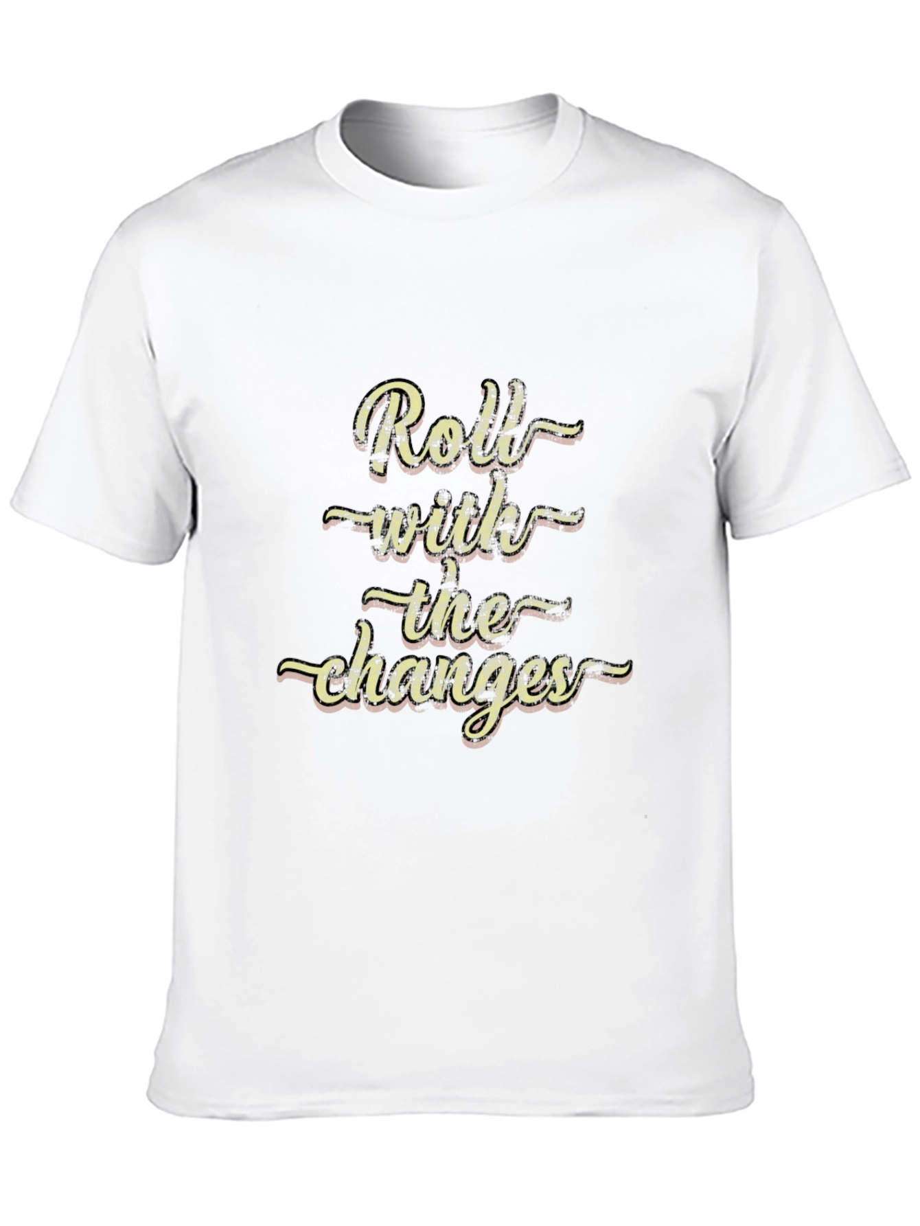 Roll With the Changes Graphic Tee - Black