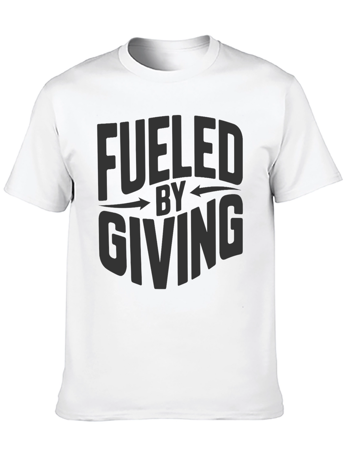 Fueled By Giving Graphic Tee - Stylish Comfort