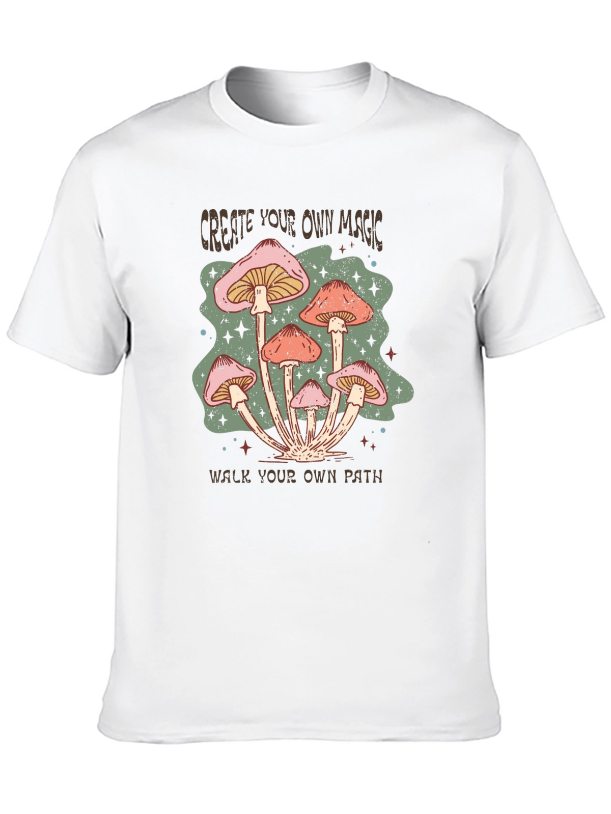 Mushroom Magic Graphic Tee - Create Your Own Path