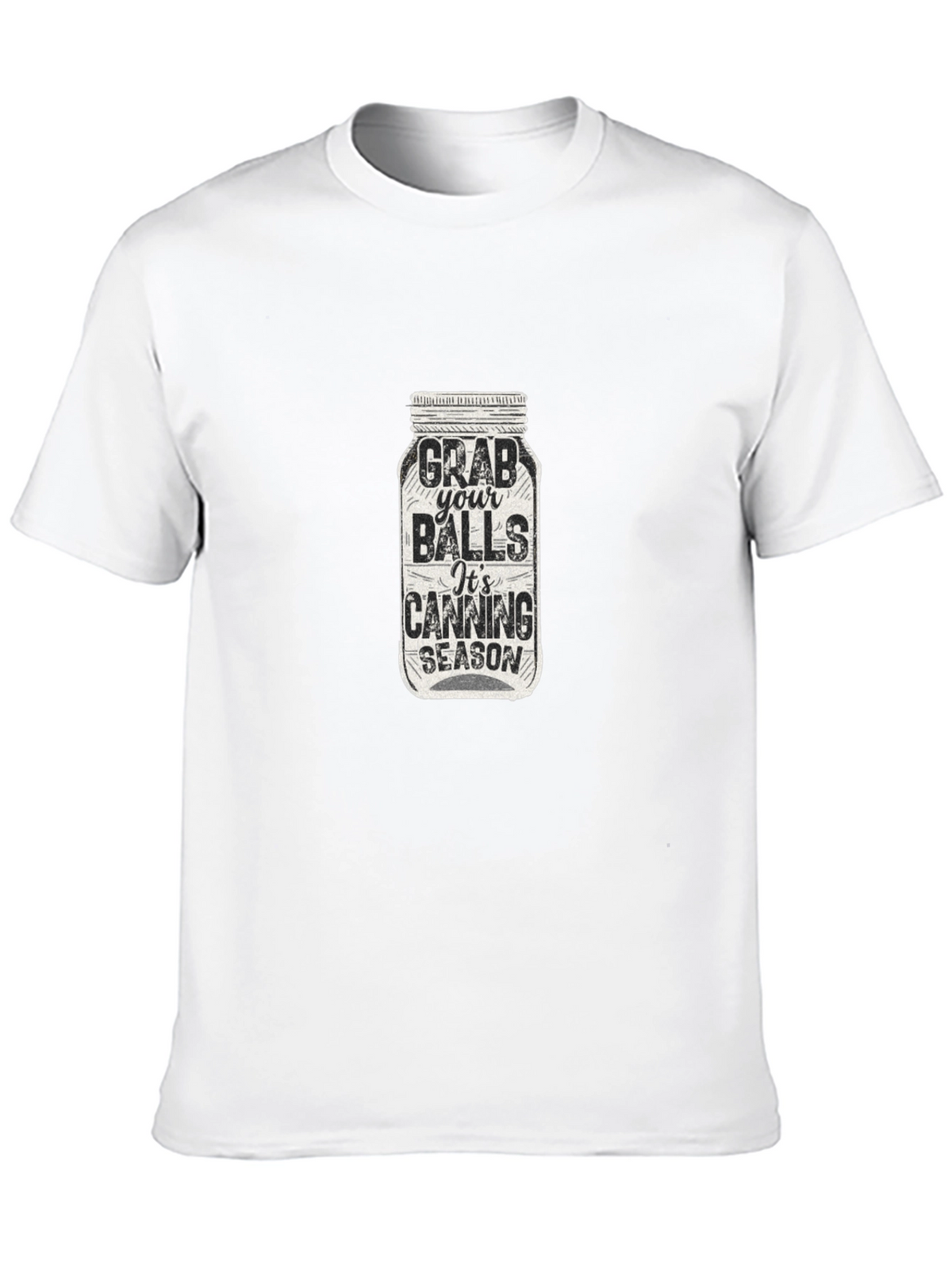 Grab Your Balls Canning Season Graphic T-Shirt
