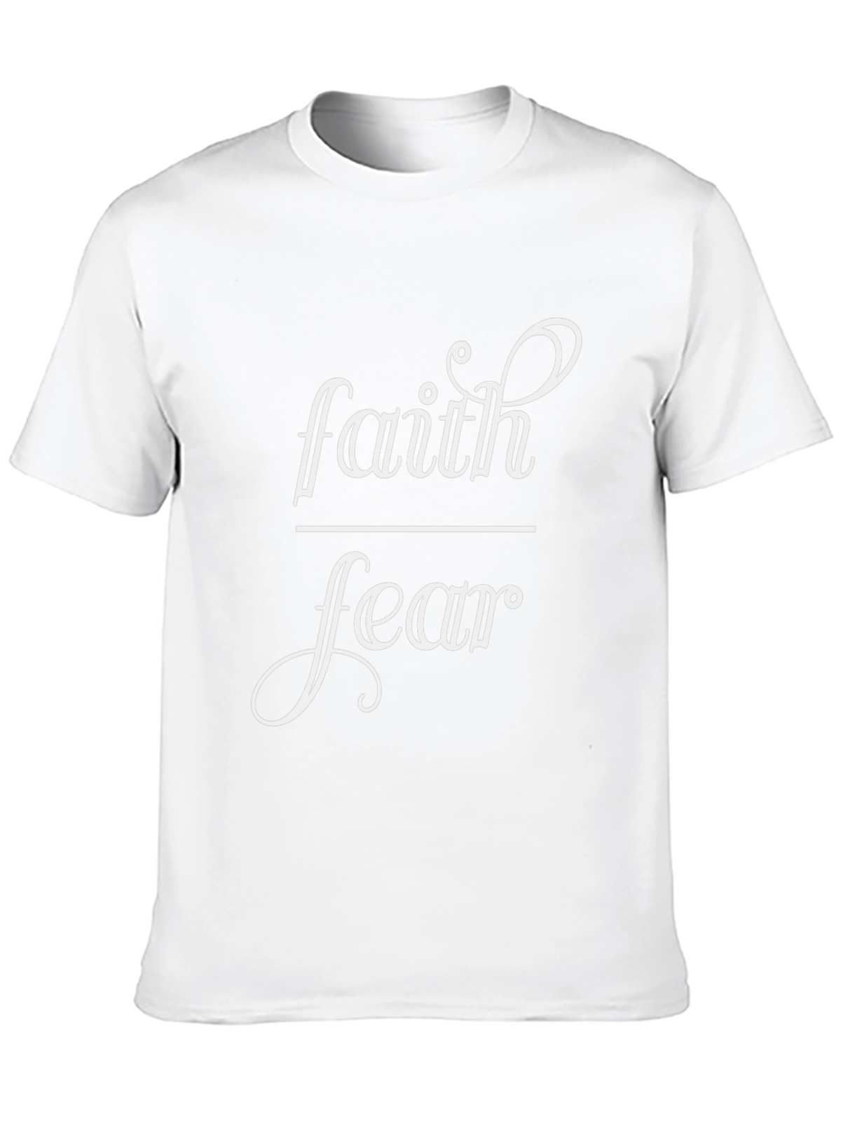 Faith Over Fear Graphic Tee - Black