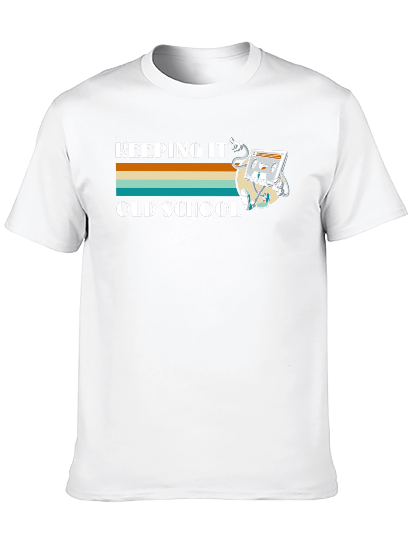 Retro Keeping It Old School Graphic T-Shirt
