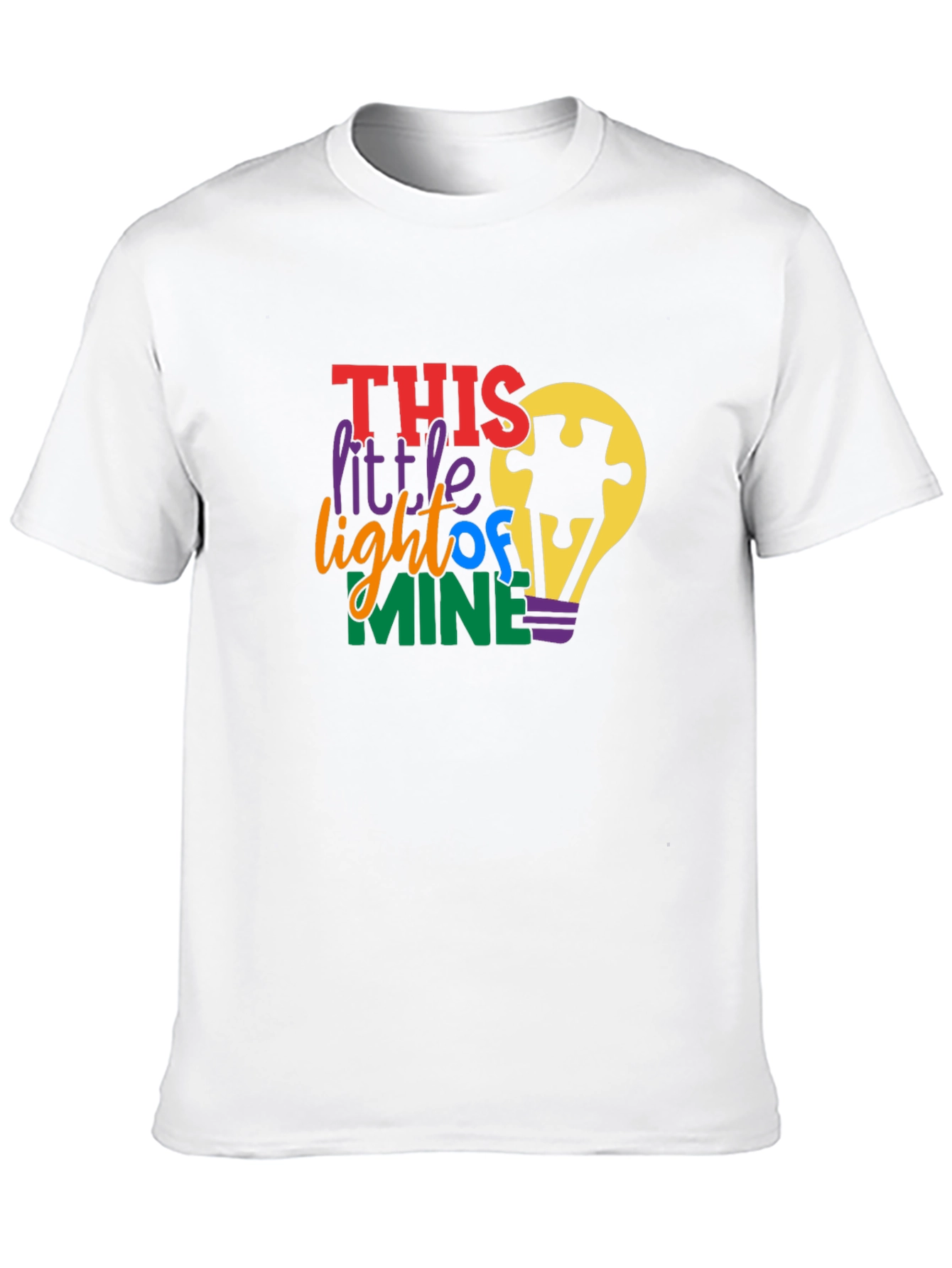 Autism Awareness This Little Light of Mine T-Shirt